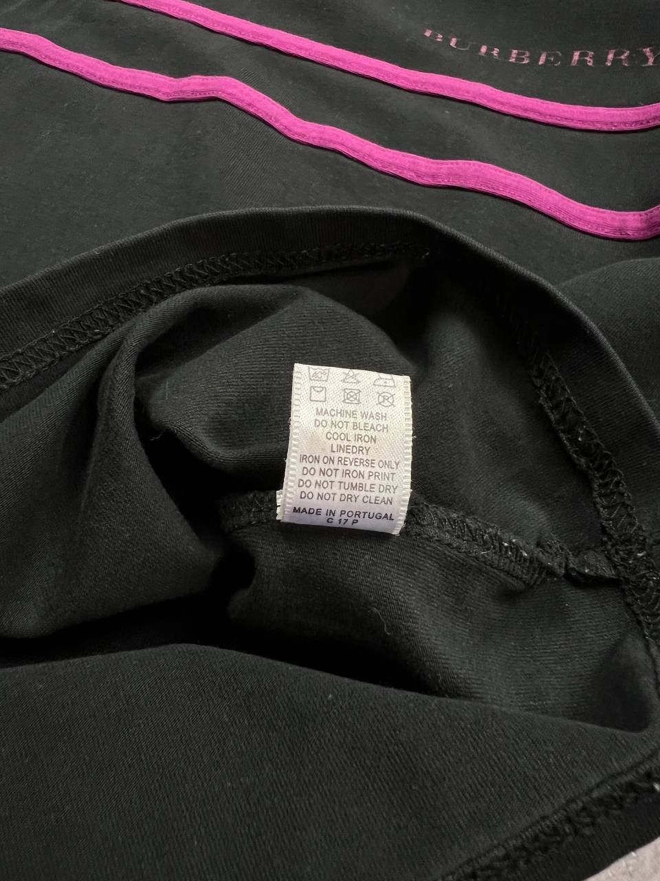 Burberry Vintage Burberry Black Long Sleeve Shirt Striped Size M / US 6-8 / IT 42-44 - 9 Thumbnail
