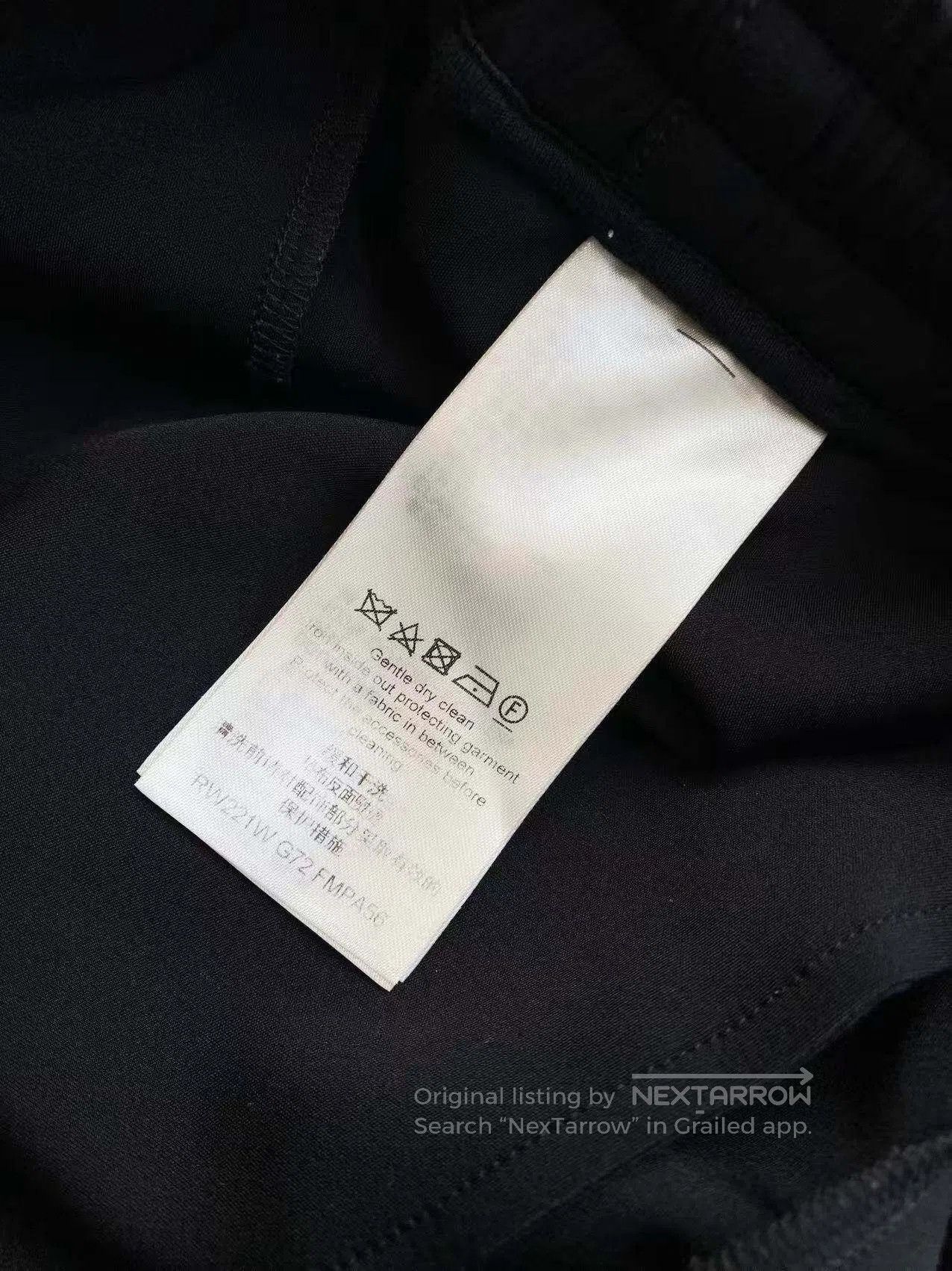 Louis Vuitton Louis Vuitton XS Leather Logo Joggers| Size US 36 / EU 52 - 6 Thumbnail