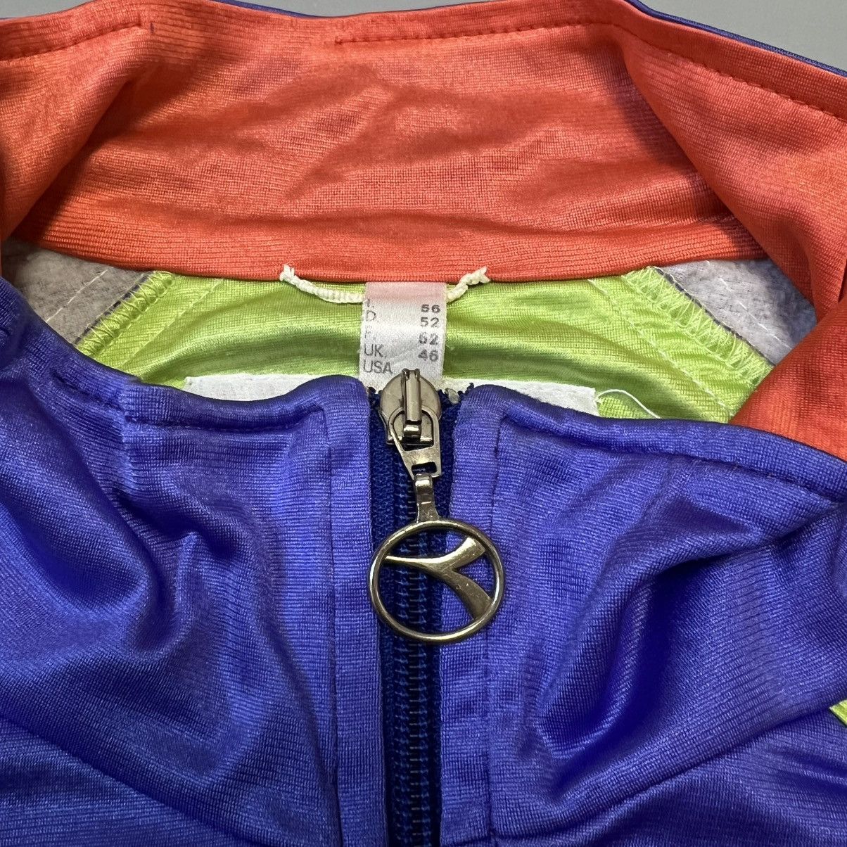 Diadora × Vintage Vintage 90s Diadora Track Jacket full zip men’s Size US L / EU 52-54 / 3 - 7 Thumbnail