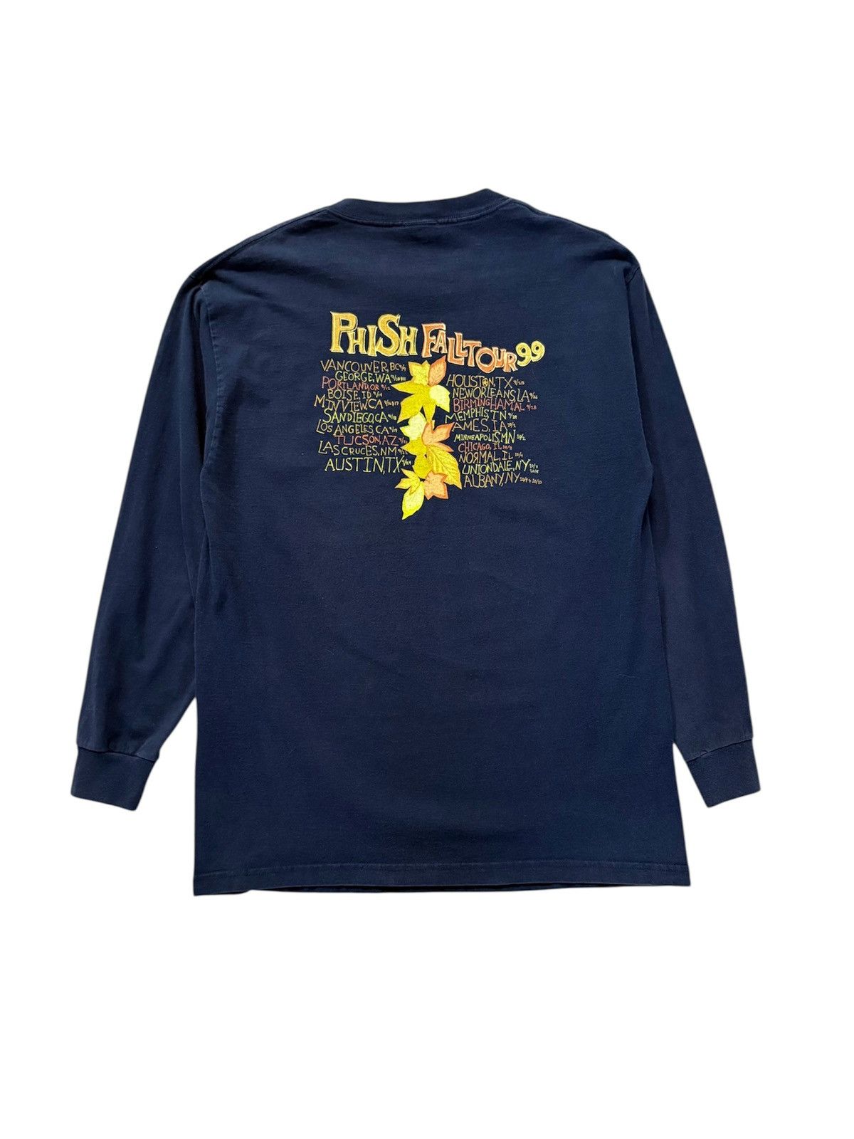 1999 Phish Vintage Rare Longsleeve L/S Tour Shirt