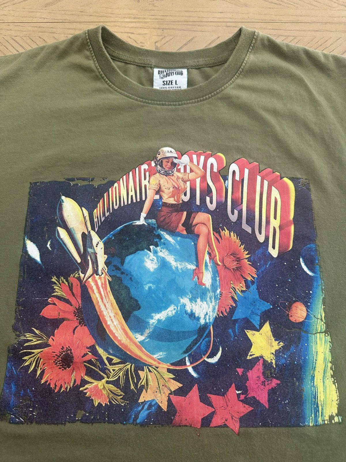 Billionaire Boys Club Billionaire Boys Club "Pin Up" Graphic T-Shirt, Size US L / EU 52-54 / 3 - 1 Thumbnail