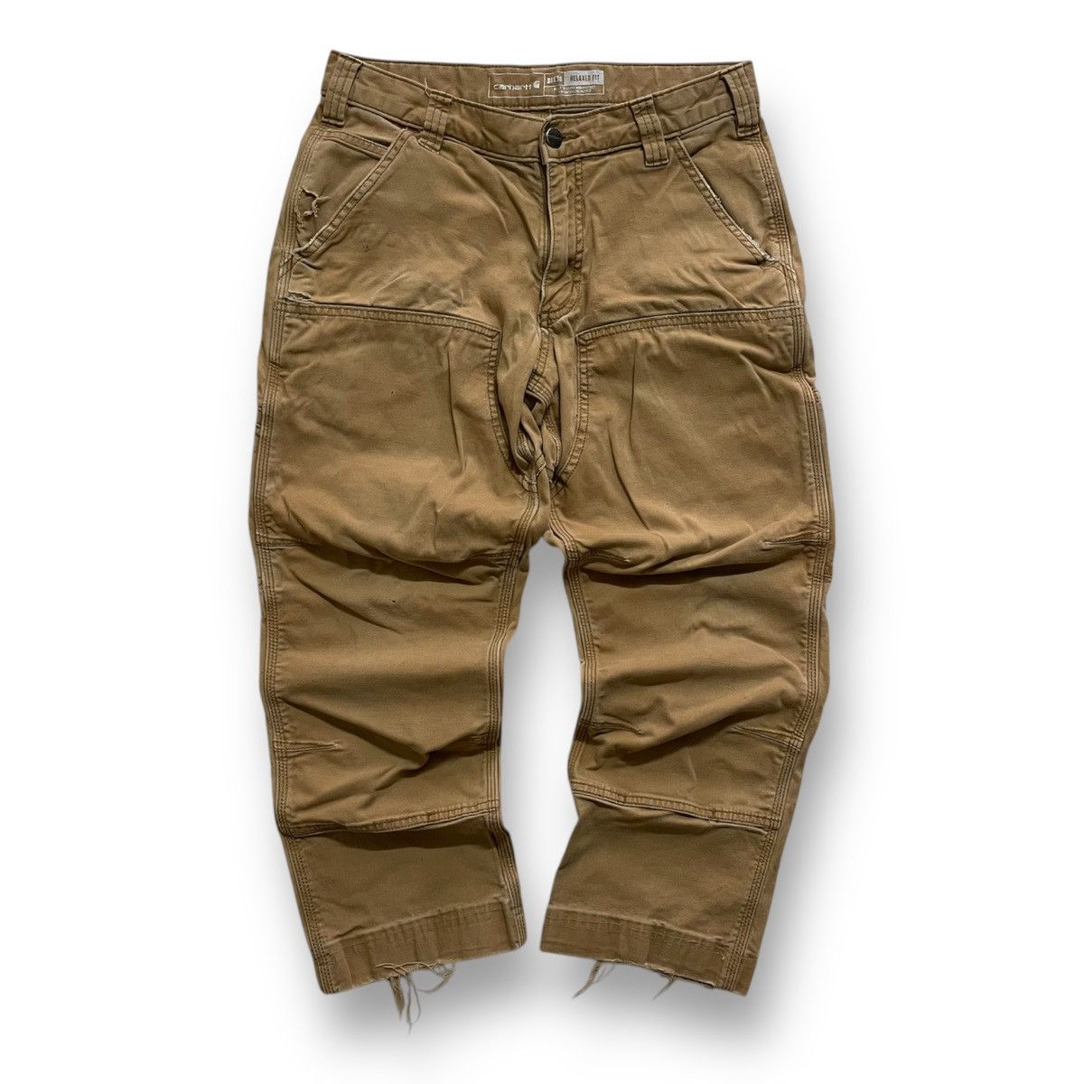 Carhartt Vintage Carhartt Relaxed Canvas Double Front Utility Pant Size US 30 / EU 46 - 1 Thumbnail
