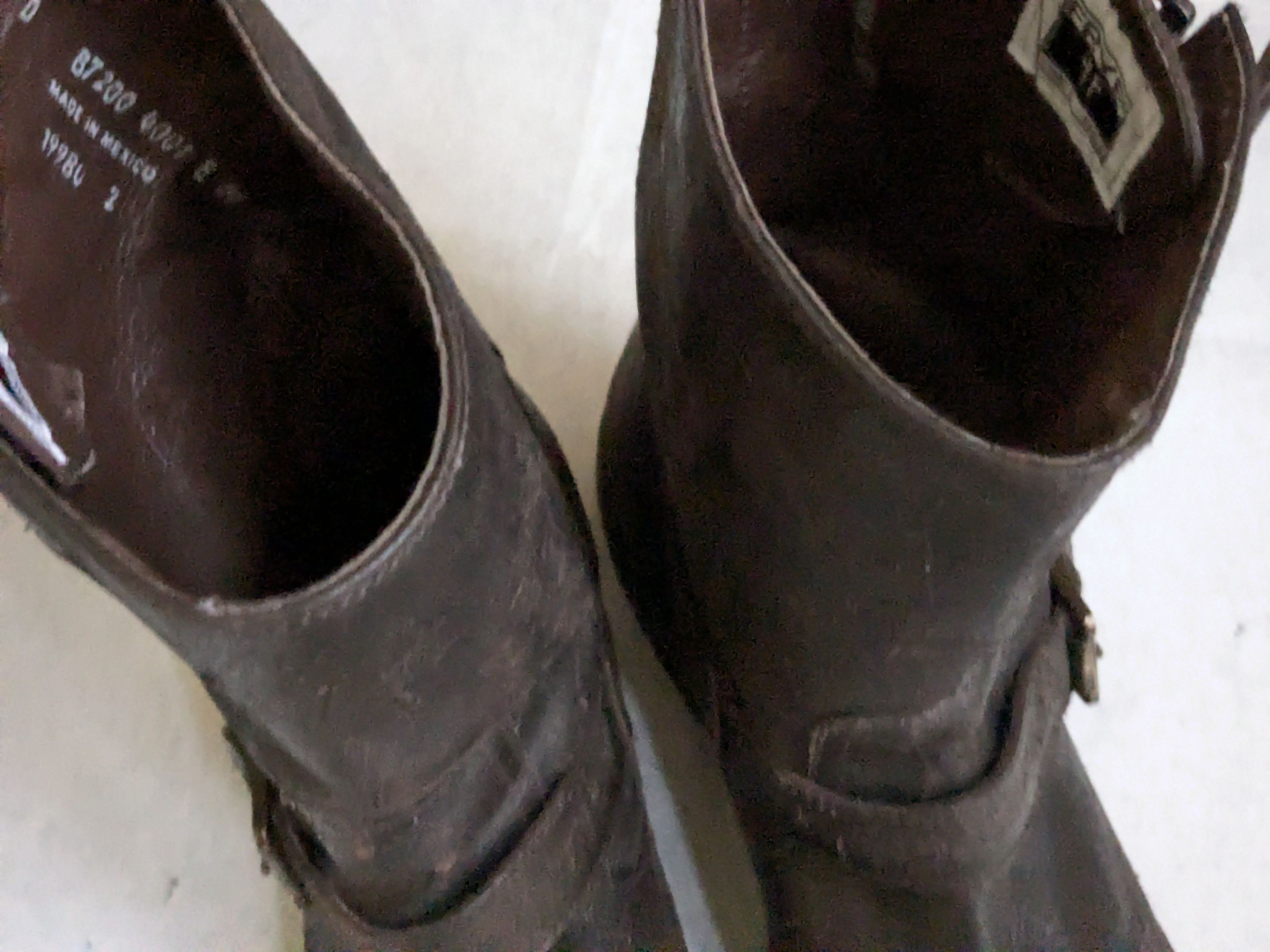 Frye Frye Engineer Boots Brown 10 D Leather Size US 10 / EU 43 - 2 Thumbnail