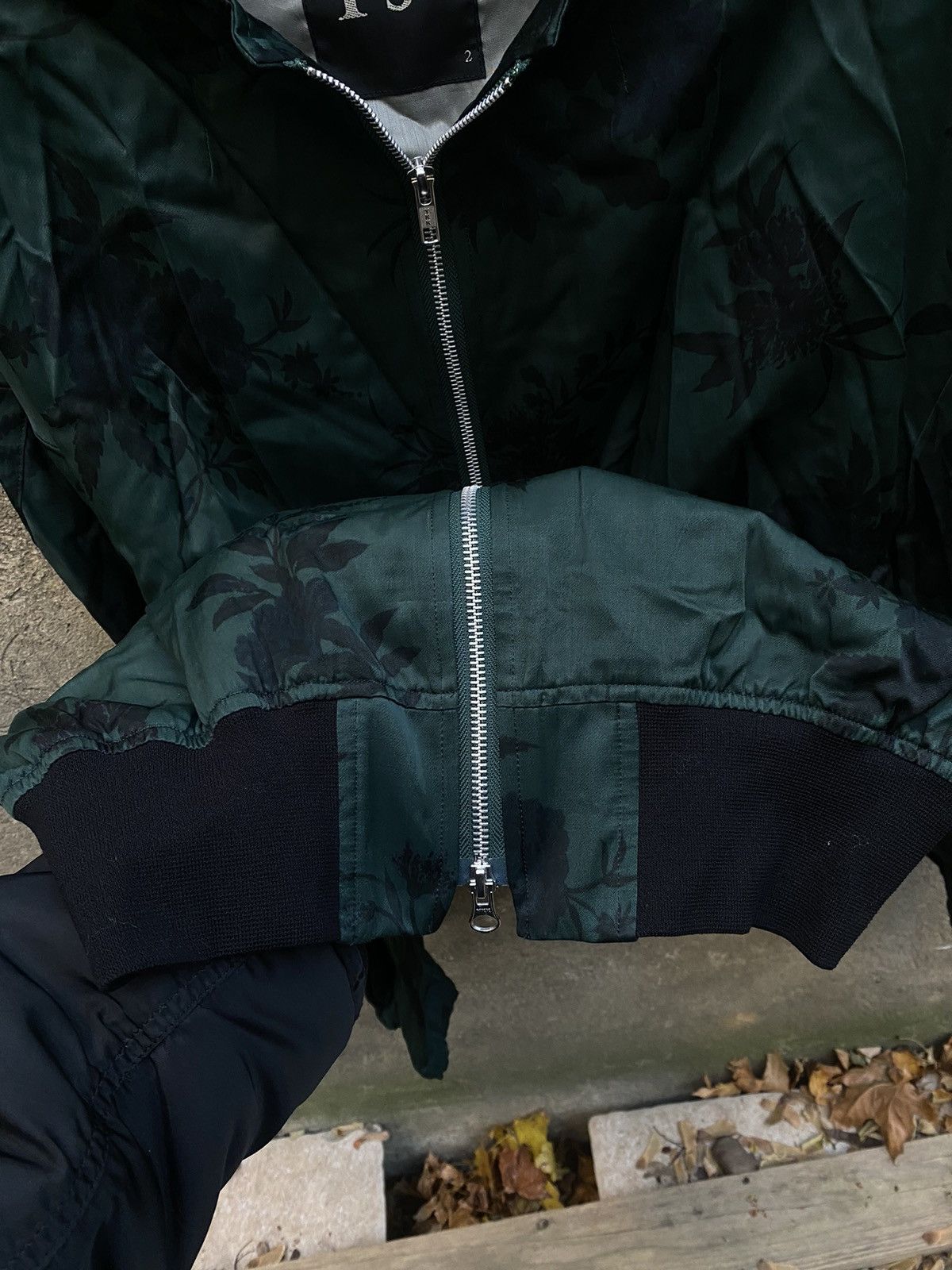 Y's × Yohji Yamamoto Y’s by Yohji Yamamoto Flowered Overprinted Jacket Size L / US 10 / IT 46 - 6 Thumbnail