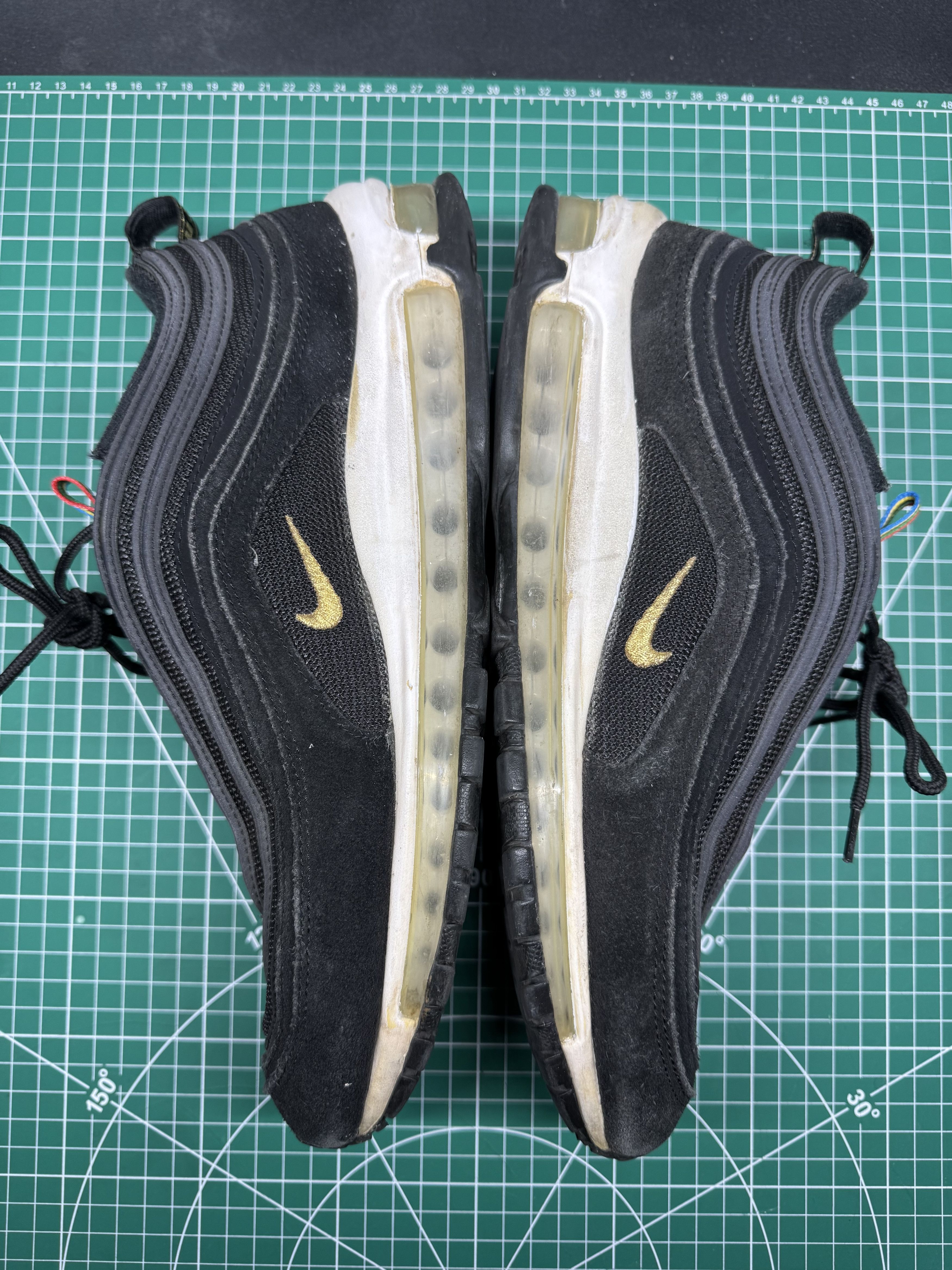 Nike Size 11 - Nike Air Max 97 QS Olympics Rings - Black Size US 11 / EU 44 - 11 Thumbnail