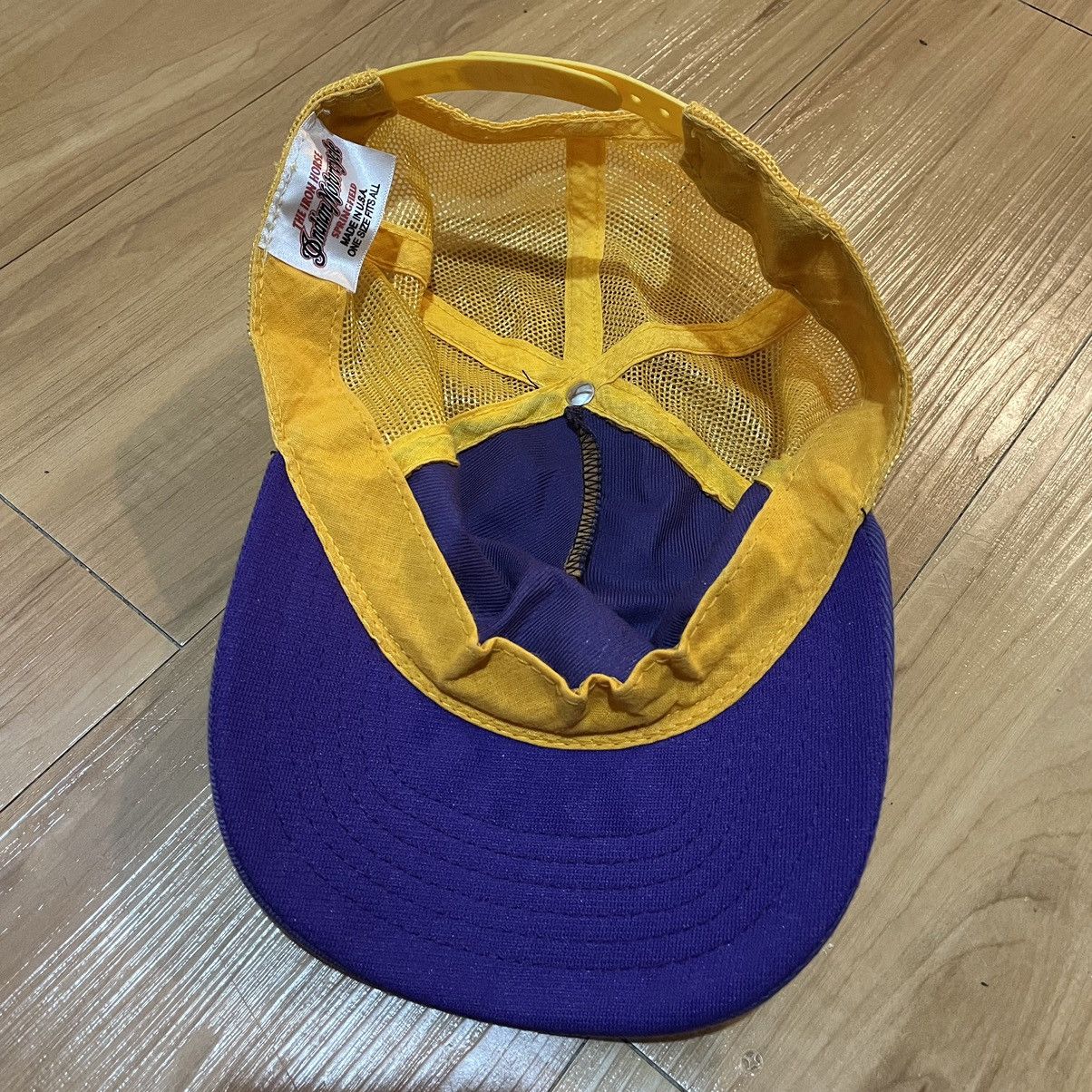 Indian Motorcycle Vintage indian motorcycle pinstripe trucker cap Size ONE SIZE - 2 Thumbnail