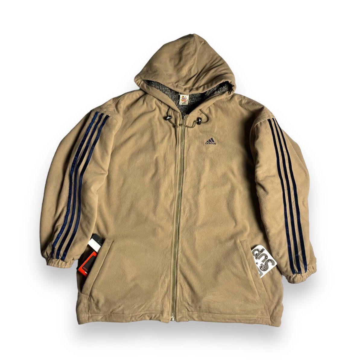Adidas × Vintage 🇯🇵 VINTAGE ADIDAS EMBROIDERED LOGO SPELL OUT HOODIE SWEATER Size US M / EU 48-50 / 2 - 1 Thumbnail
