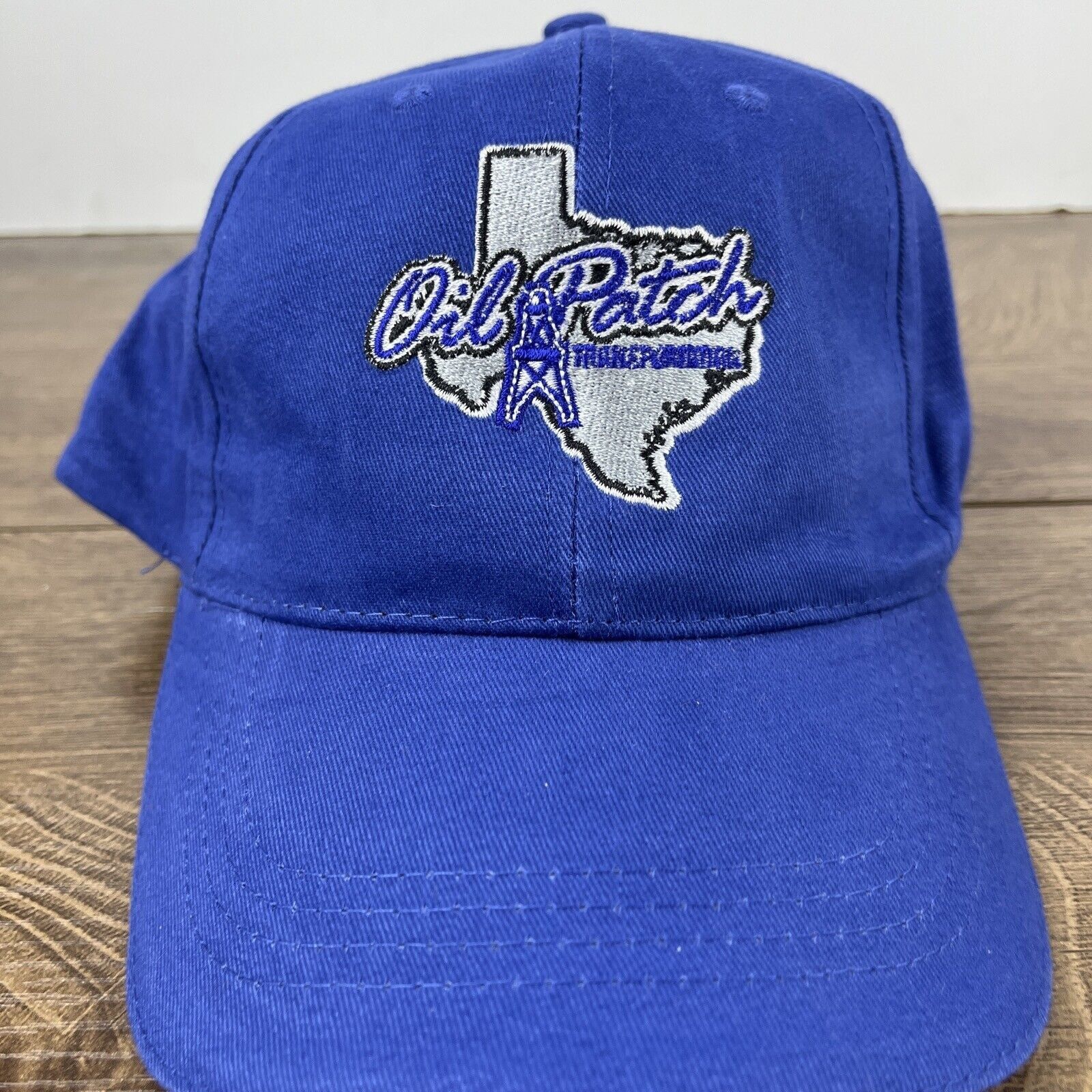Other Texas Oil Patch Hat Oil Patch Blue Hat Adjustable Adult Size Size ONE SIZE - 6 Thumbnail