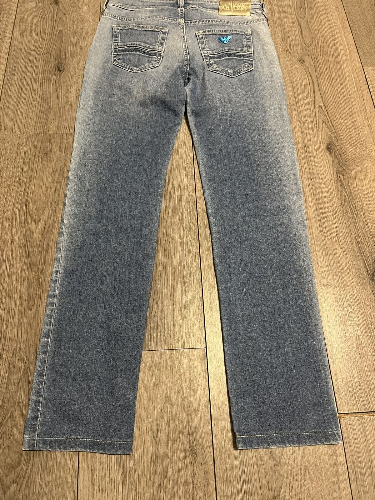 Armani × Emporio Armani × Giorgio Armani Armani Jeans Metal Logo Size 27" / US 4 / IT 40 - 6 Thumbnail