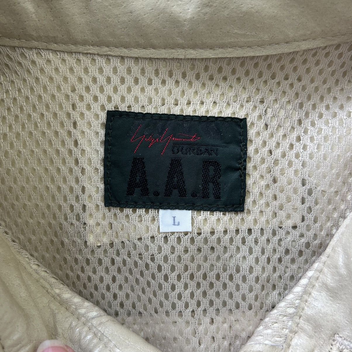 Yohji Yamamoto A.A.R Pigskin Leather SS Shirt Size US L / EU 52-54 / 3 - 4 Thumbnail