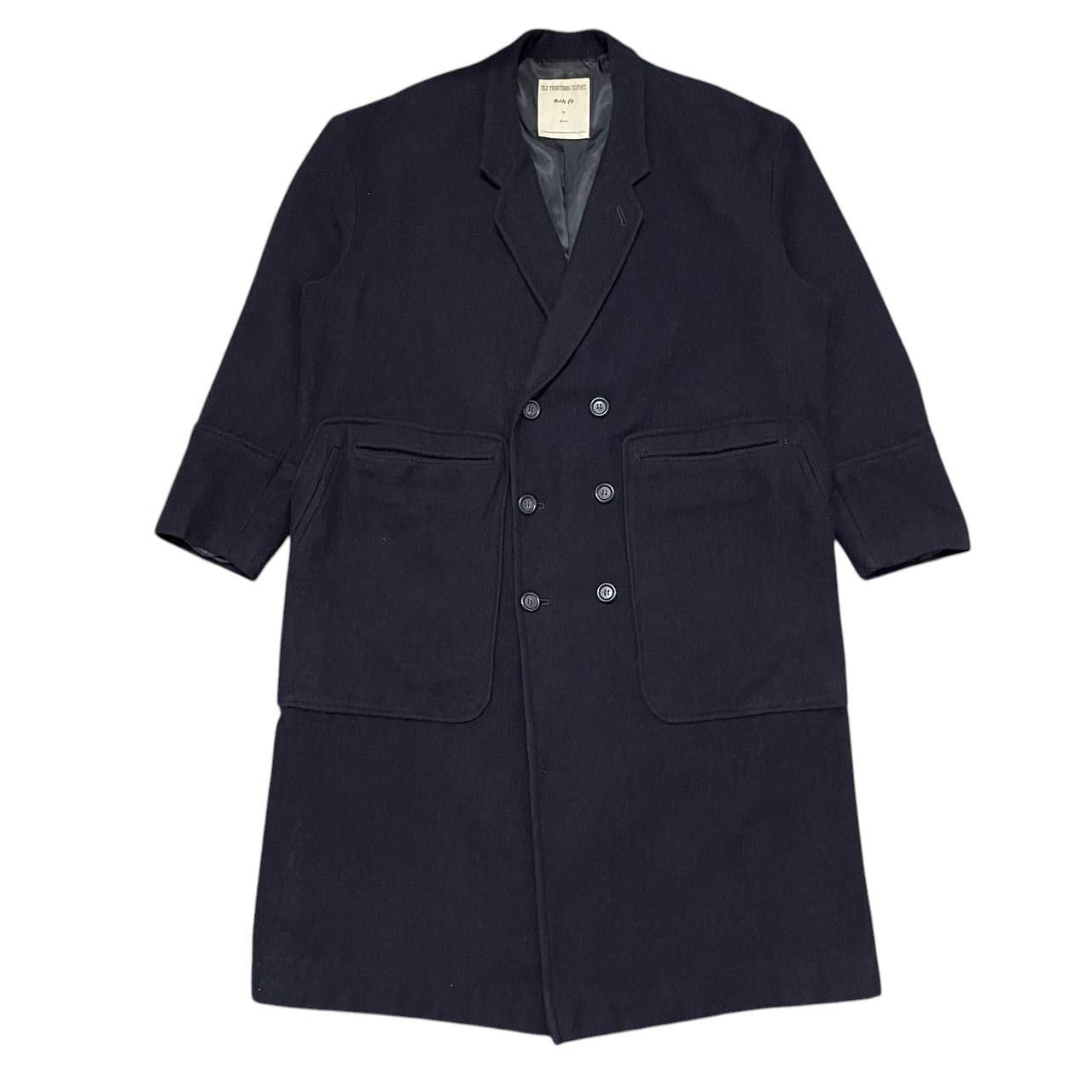 Yohji Yamamoto Y’s bis Yohji Yamamoto Wool Coat Double Breasted Size US L / EU 52-54 / 3 - 1 Thumbnail