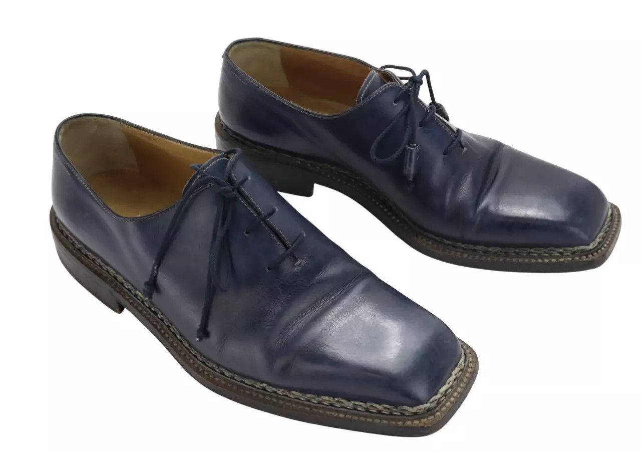 Other Stefanobi by Mauro Volponi Shoes Men's UK 9.5 Rigid Leather Size US 10.5 / EU 43-44 - 1 Thumbnail