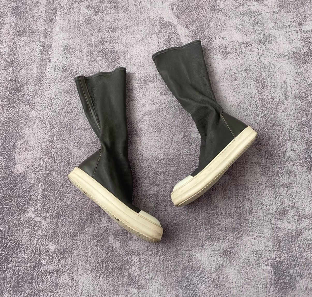 Rick Owens Rick Owens Main Line Brown Goddess Boots Size US 5.5 / IT 35.5 - 1 Thumbnail