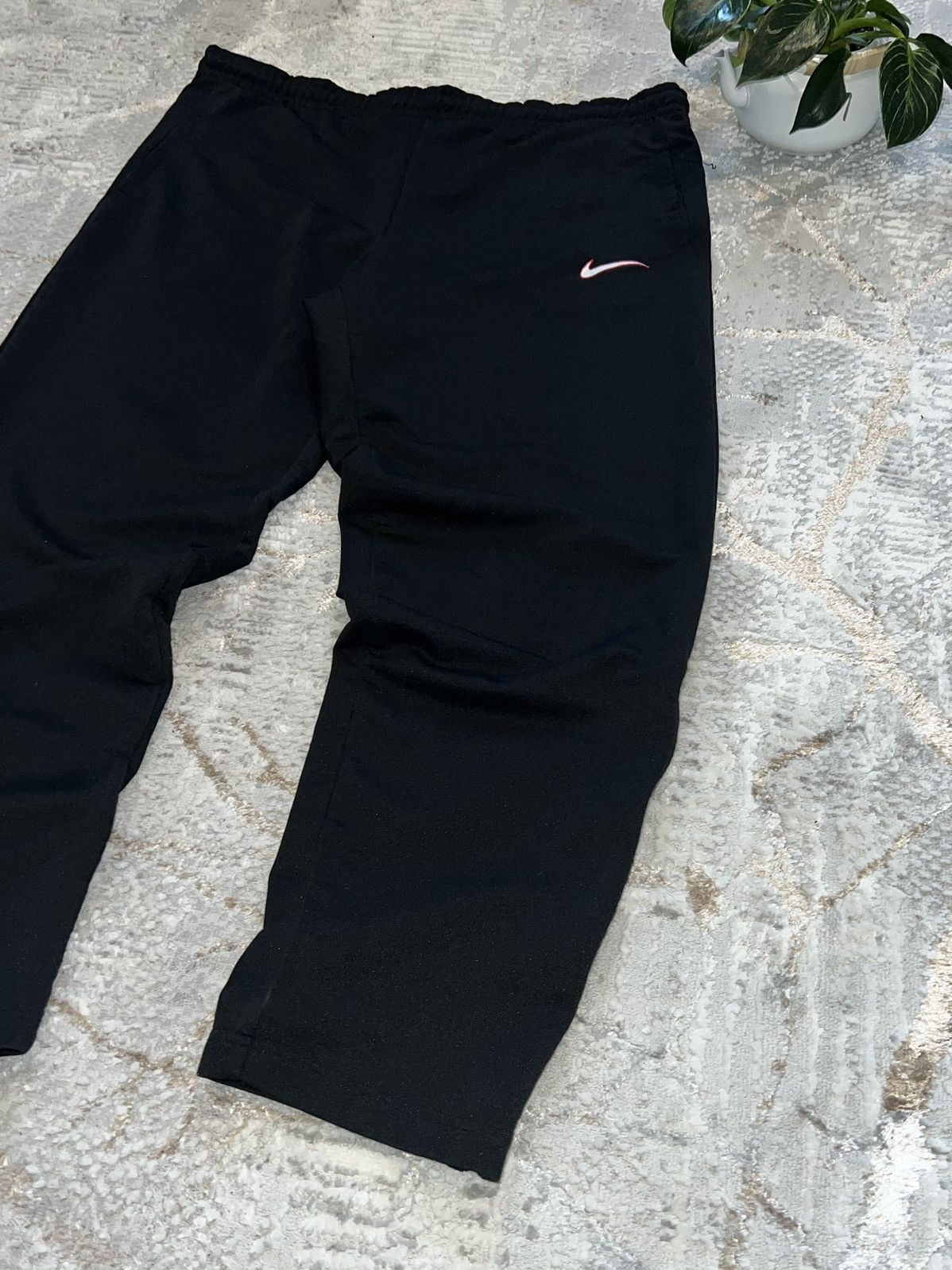 Nike × Vintage NIKE 90S VINTAGE 🦍 SWEATPANTS Y2K JOGGERS Size US 36 / EU 52 - 4 Thumbnail
