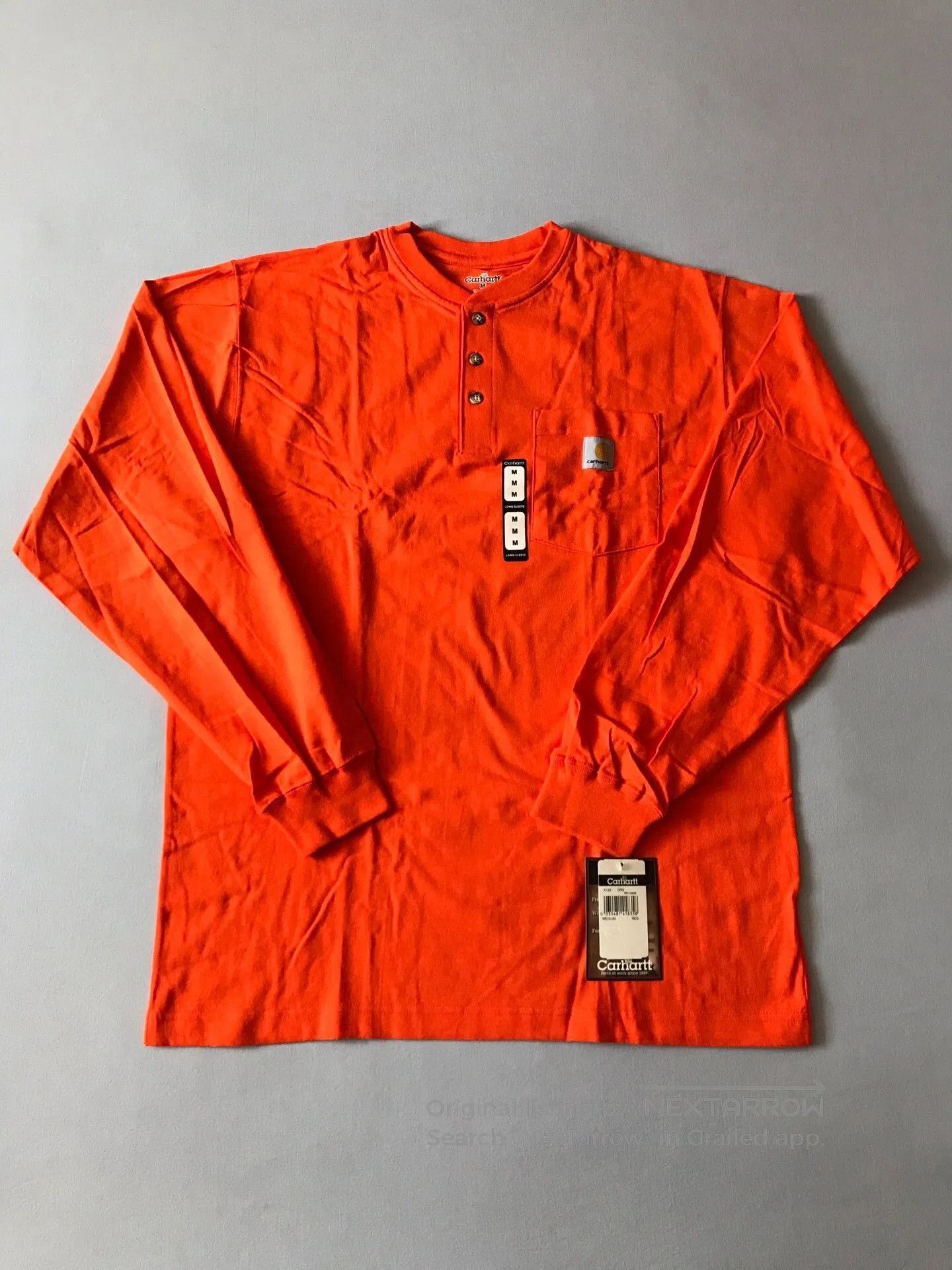 Carhartt Carhartt K128 Henley Long. Size US M / EU 48-50 / 2 - 1 Thumbnail