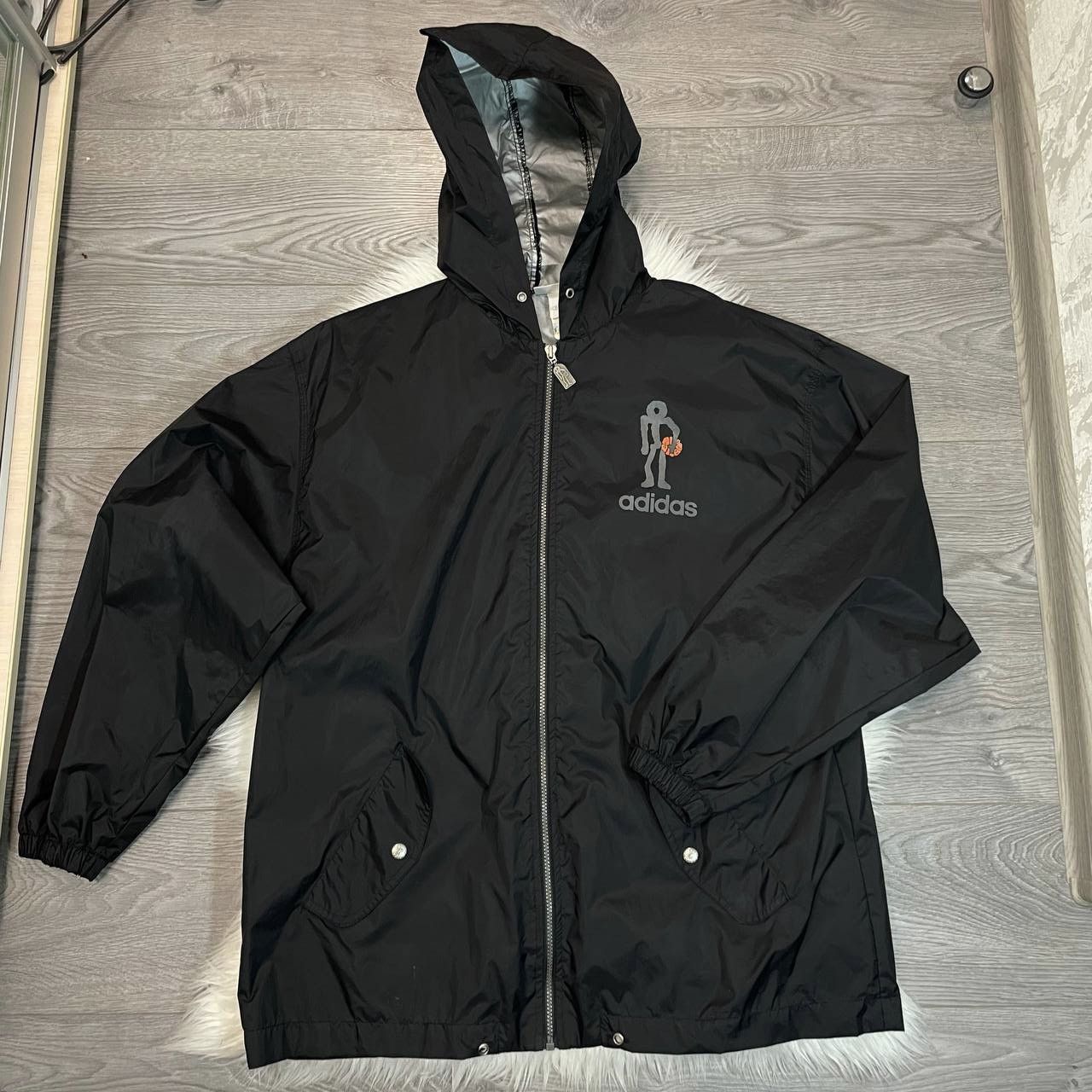 Adidas × Vintage 90s ADIDAS STREETBALL VINTAGE BIG LOGO JACKET Size US M / EU 48-50 / 2 - 1 Thumbnail
