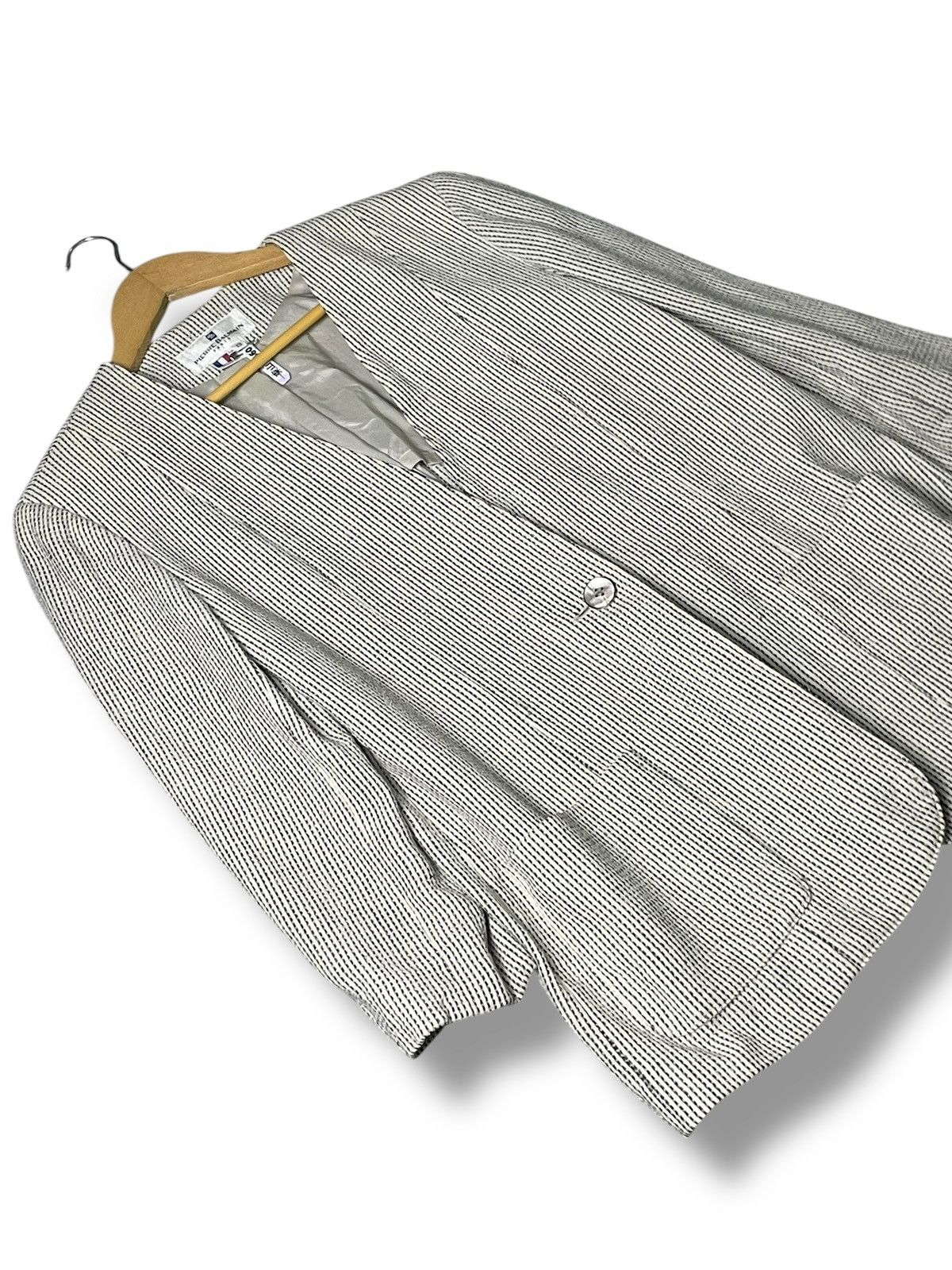 Designer × Pierre Balmain × Vintage Pierre Balmain Textured Coat (56) Size US XXS / EU 40 - 3 Thumbnail