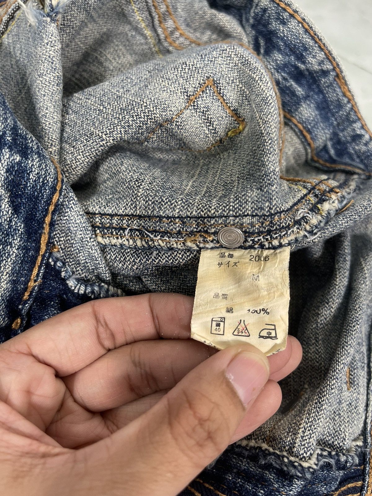 Hysteric Glamour Japanase The M2368 Jeans Inspired Issey Miyake Jeans Size US 32 / EU 48 - 17 Thumbnail