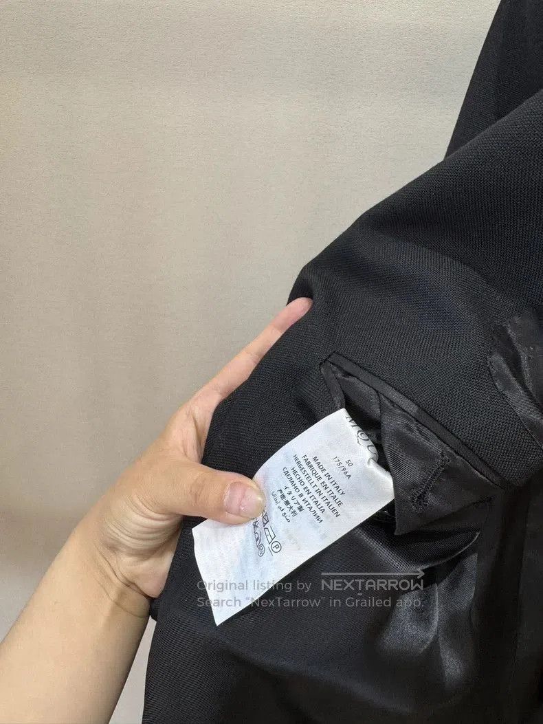 Alexander McQueen Alexander McQueen Black Double Breasted Blazer. Size US L / EU 52-54 / 3 - 4 Thumbnail