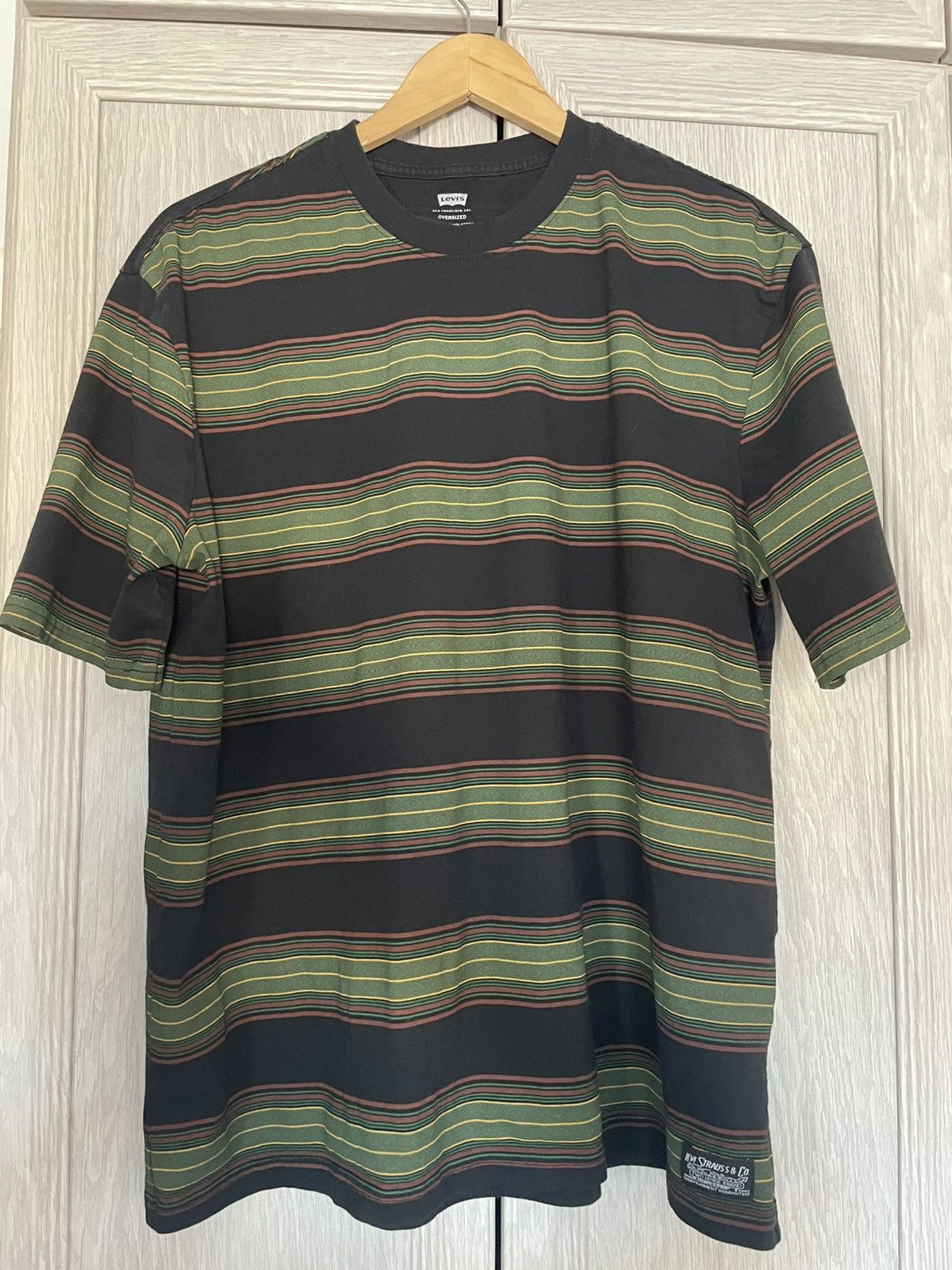 Levi's Vintage Striped Tee Size US M / EU 48-50 / 2 - 1 Thumbnail