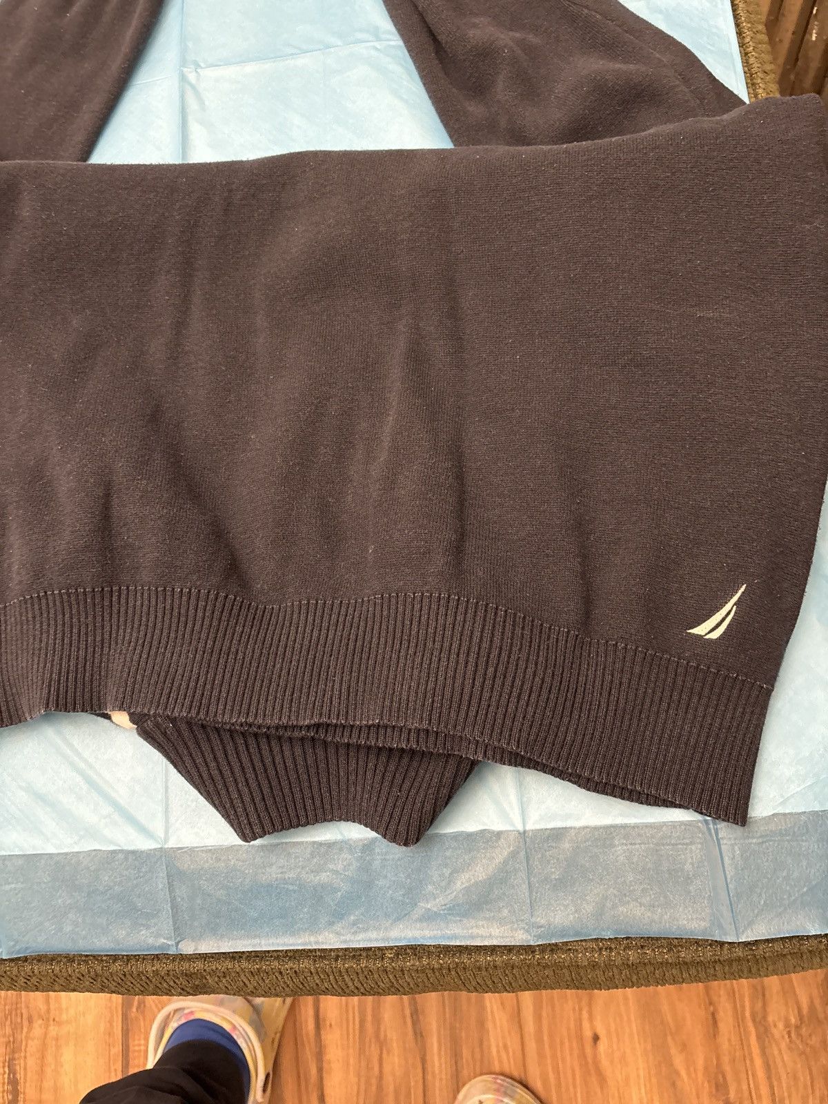 Nautica Nautica Pullover Quarter Zip Sweater Size US L / EU 52-54 / 3 - 1 Thumbnail