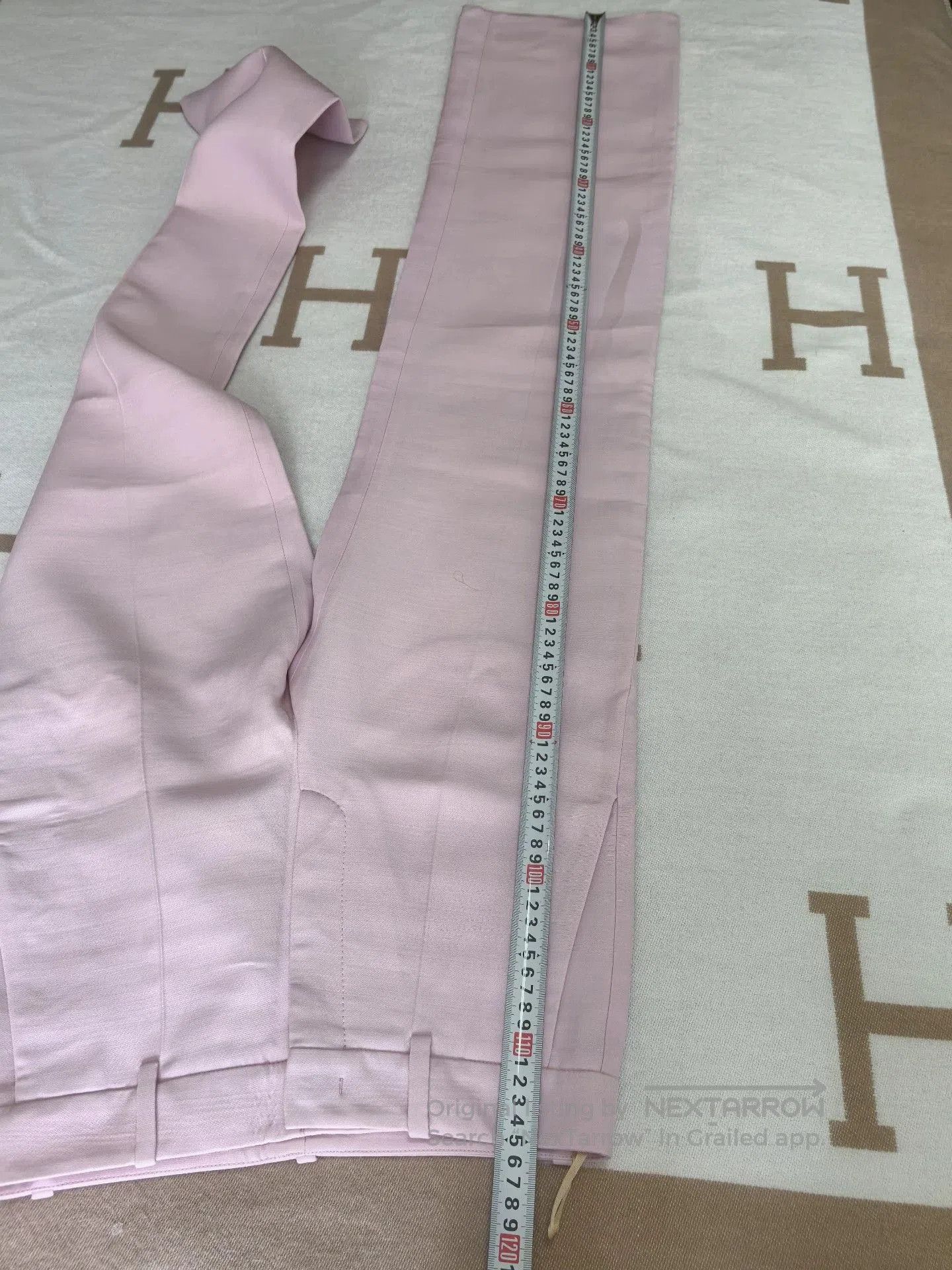 Valentino Valentino Pink Straight-leg Pants. Size US 36 / EU 52 - 7 Thumbnail