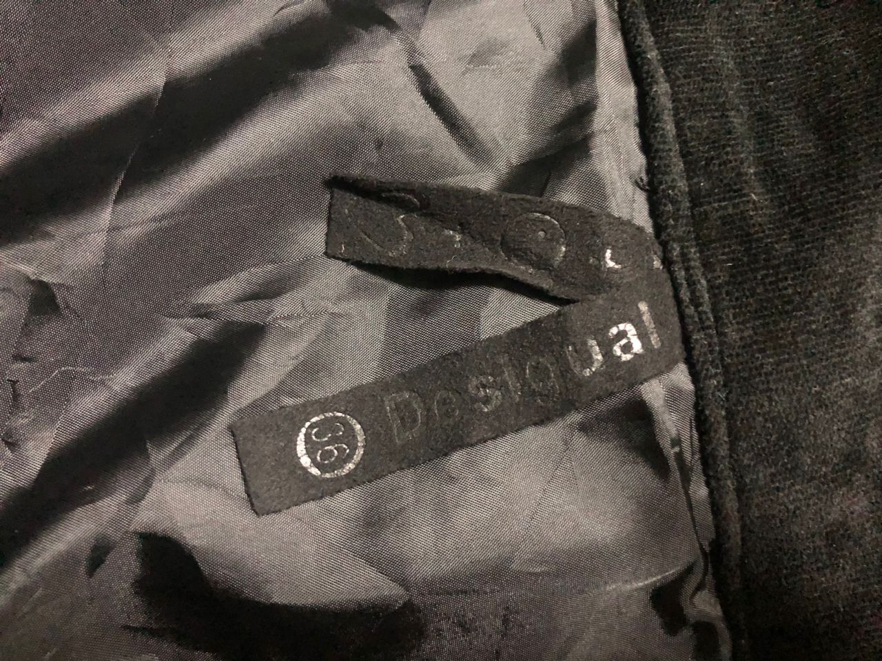Designer × Japanese Brand Rare💥Desigual Corduroy Double Button Mini Skirt Size 29" - 9 Thumbnail