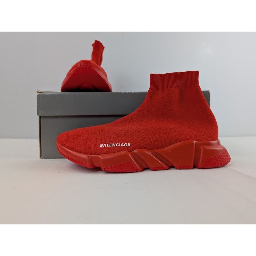 Balenciaga o1rshd1 Speed LT Sneaker in Red Size US 11 / EU 44 - 20 Thumbnail