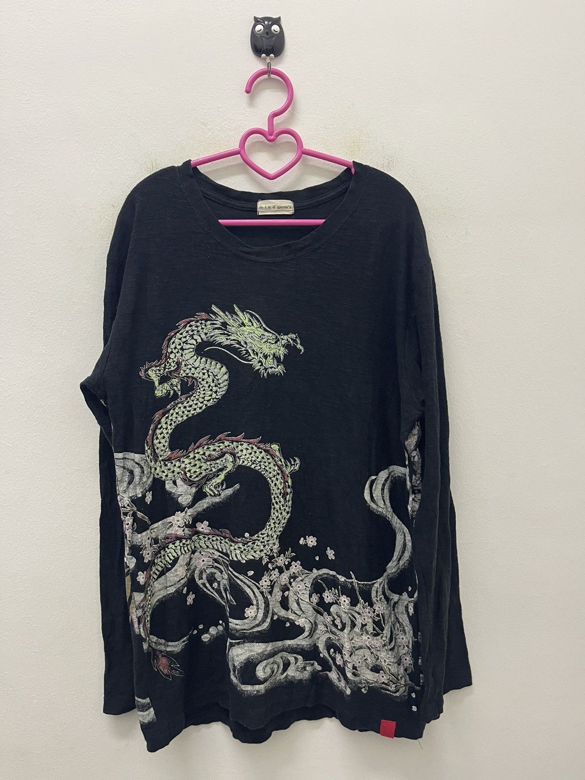 If Six Was Nine Rare Vintage MIND GAMES Sukajan cdg hysteric lgb style Size US L / EU 52-54 / 3 - 1 Thumbnail