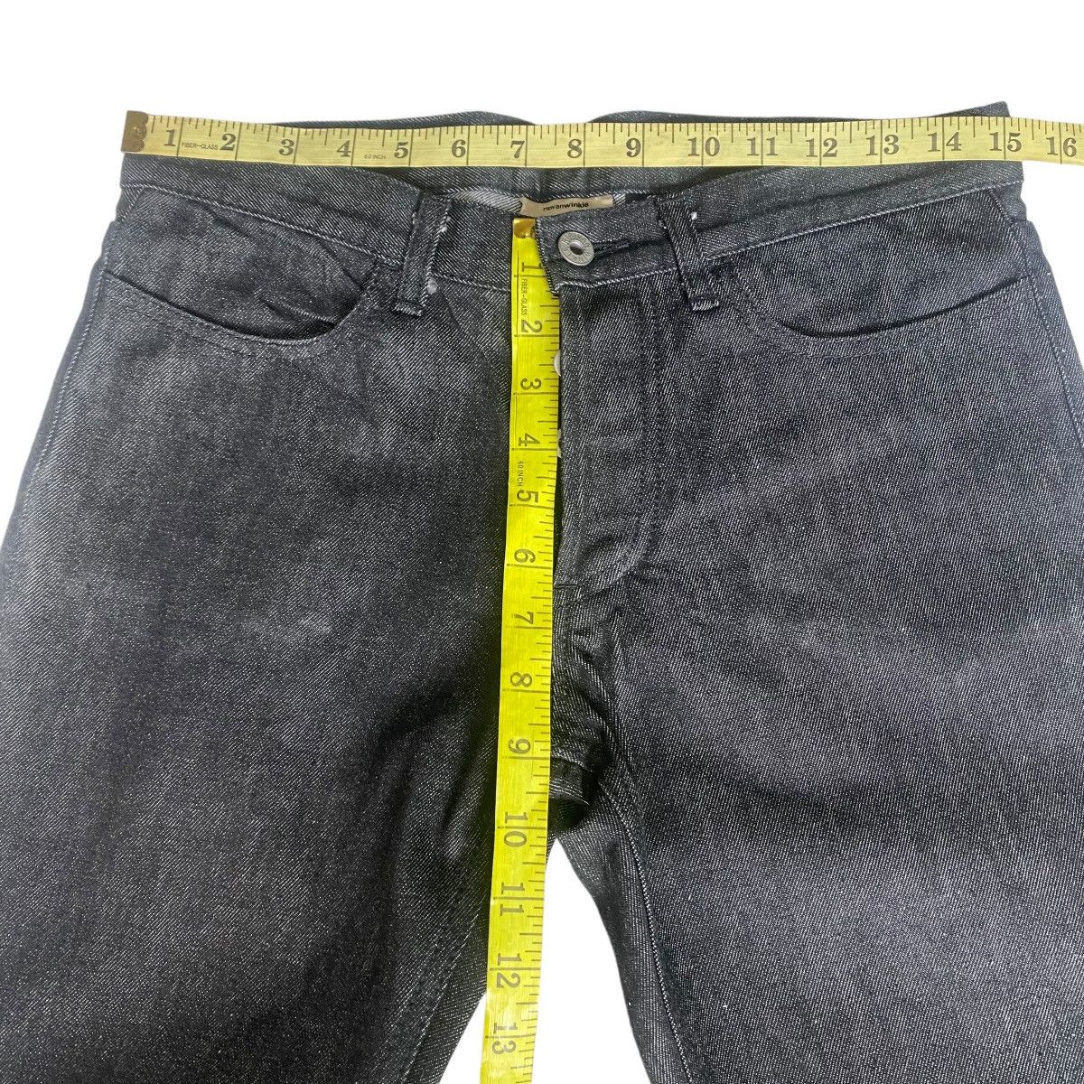 RIPVANWINKLE RIP VAN WINKLE Denim Flare Jeans Black Size US 29 - 15 Thumbnail
