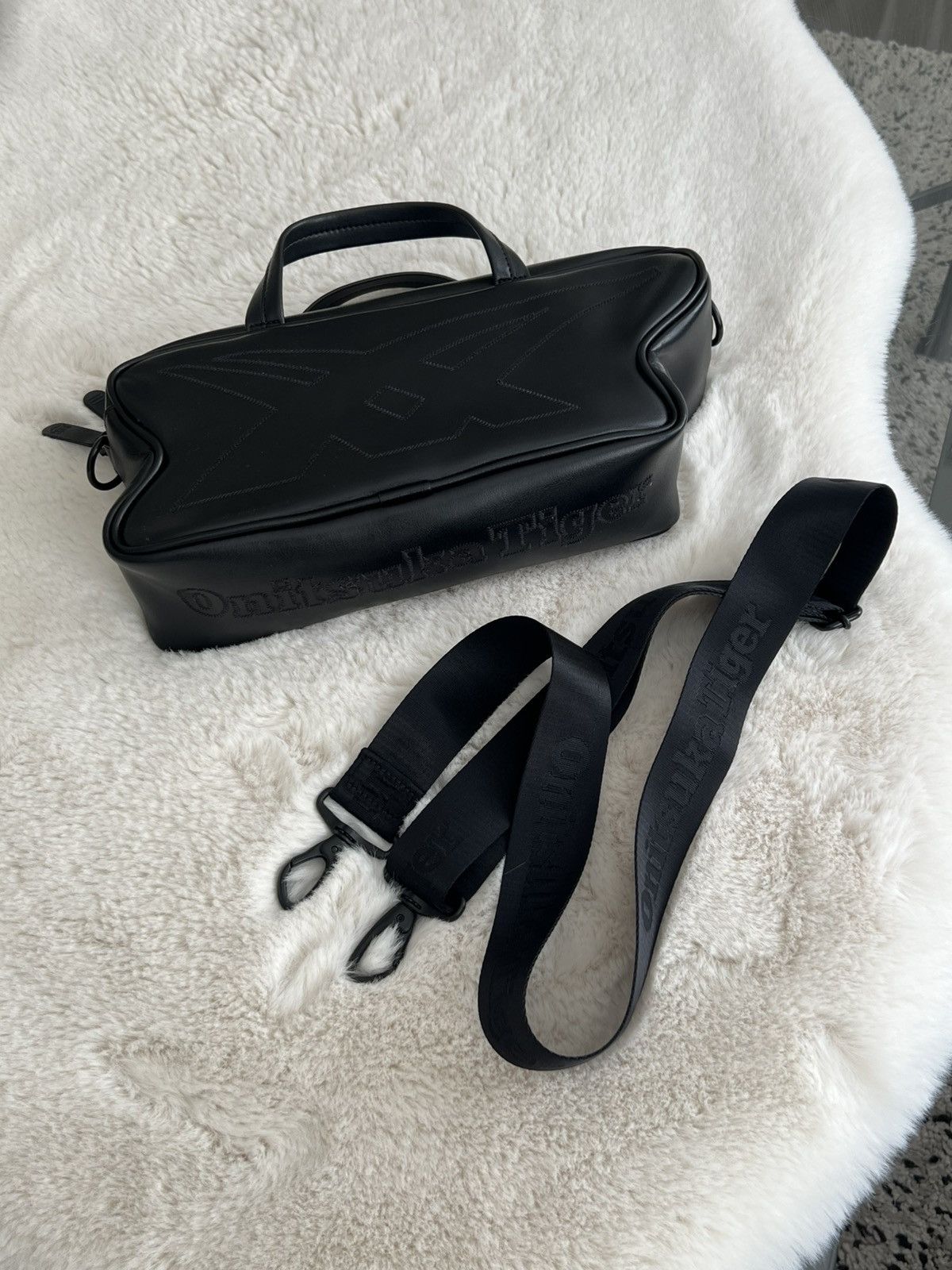 Onitsuka Tiger Onitsuka Tiger Logo Bag Black Size ONE SIZE - 3 Thumbnail