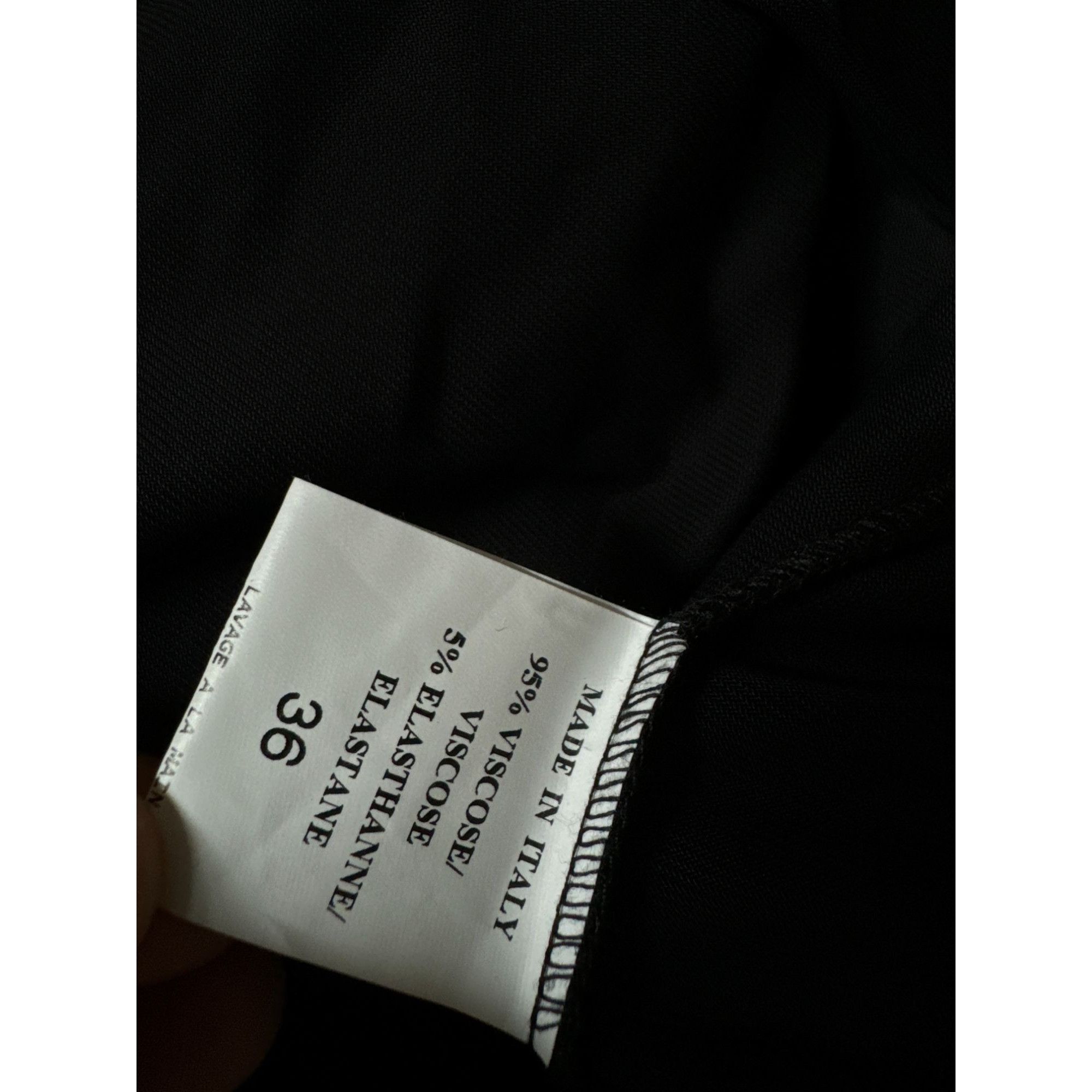 Thierry Mugler Spring/Summer 2011 Sculptural Black Viscose D Size XS / US 0-2 / IT 36-38 - 8 Thumbnail