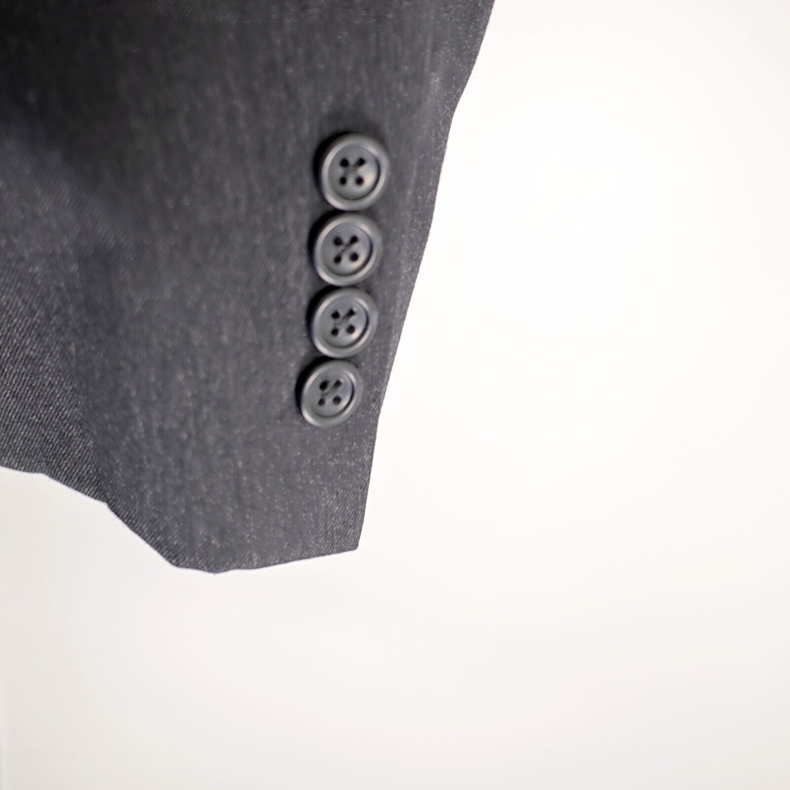 Joseph & Feiss Joseph & Feiss International Wool Gray 2 Button Blazer 44R Size 44R - 3 Thumbnail