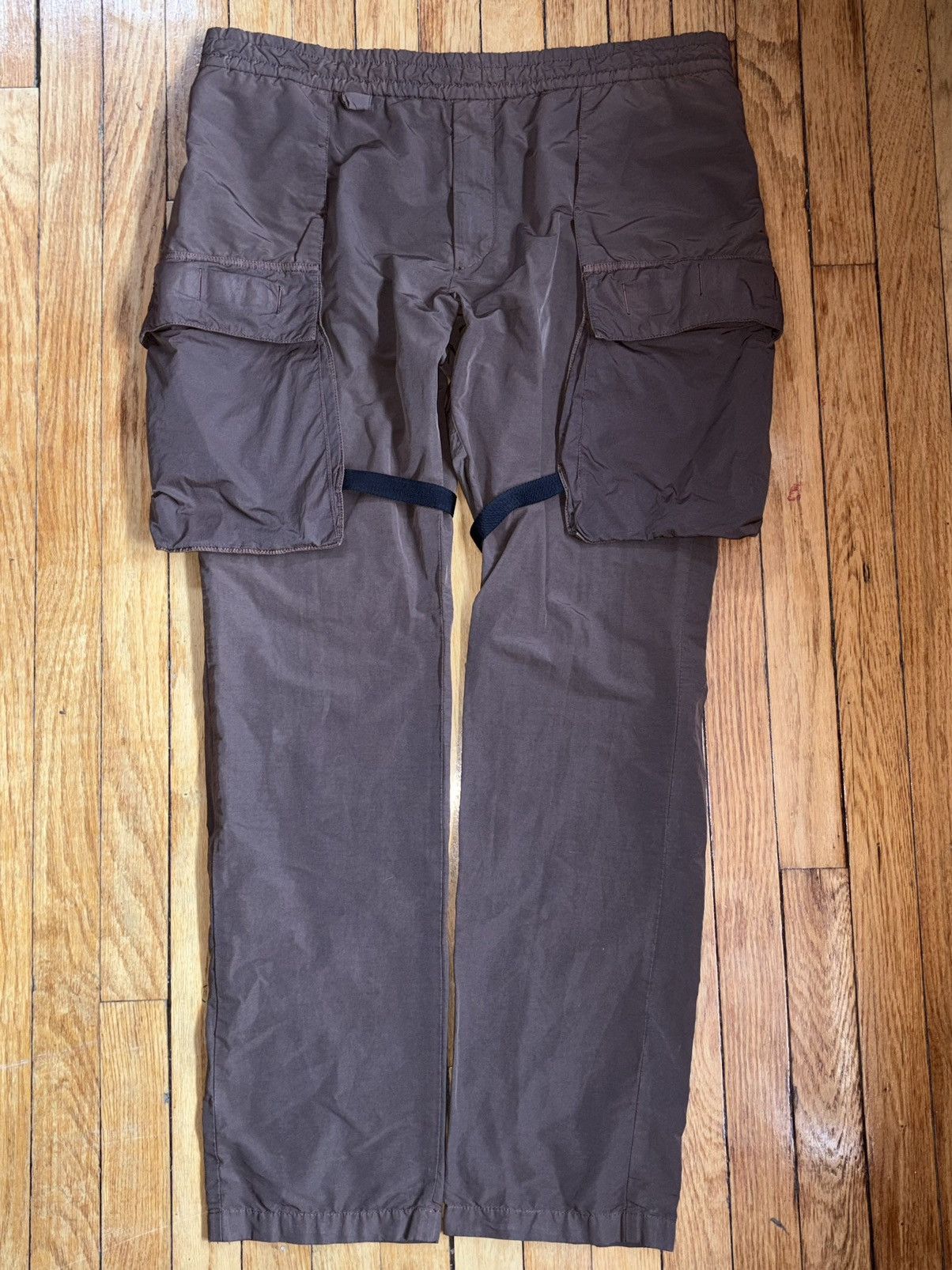 1017 ALYX 9SM 1017 Alyx 95M Studios Holster Brown Nylon Cargo Pants Size US 34 / EU 50 - 1 Thumbnail