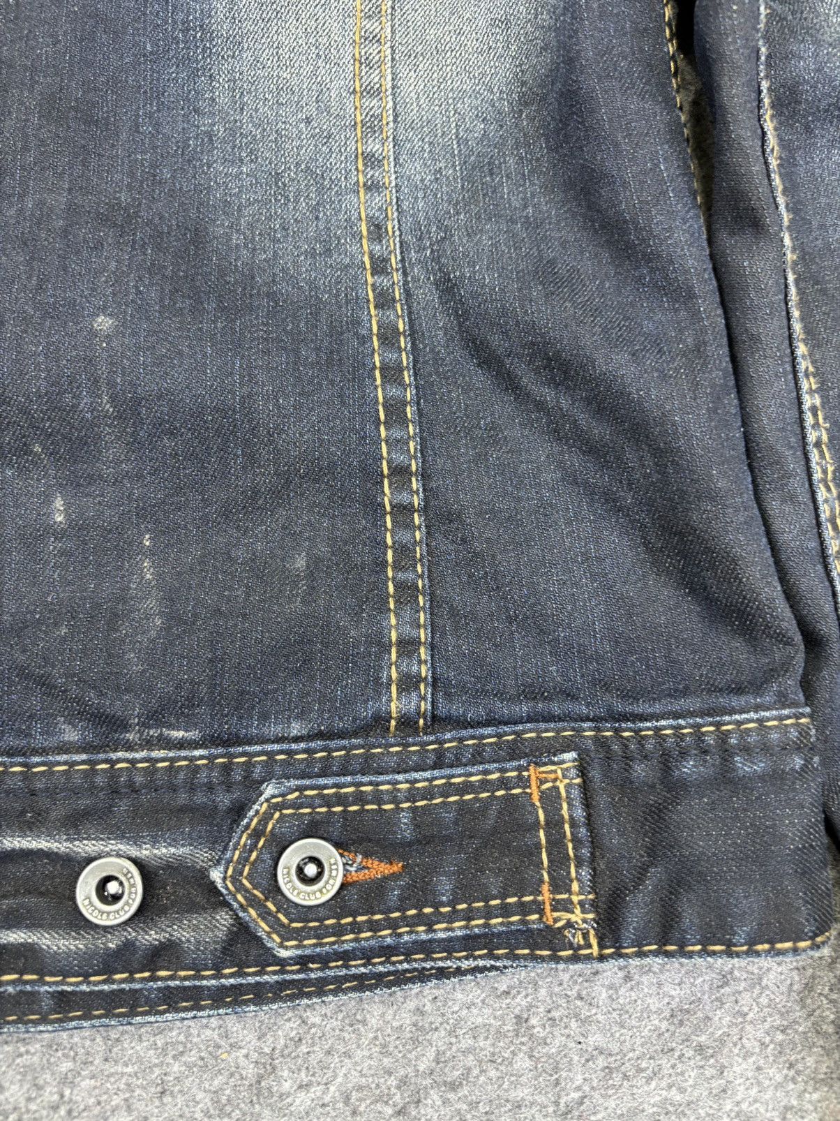 Japanese Brand Very Rare NCFM Sick Indigo Stone Wash Trucker Jacket F820 Size US XS / EU 42 / 0 - 14 Thumbnail