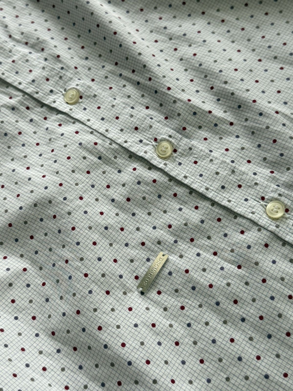 Dsquared2 Dsquared2 Polka dot button up ls shirt Size US L / EU 52-54 / 3 - 3 Thumbnail