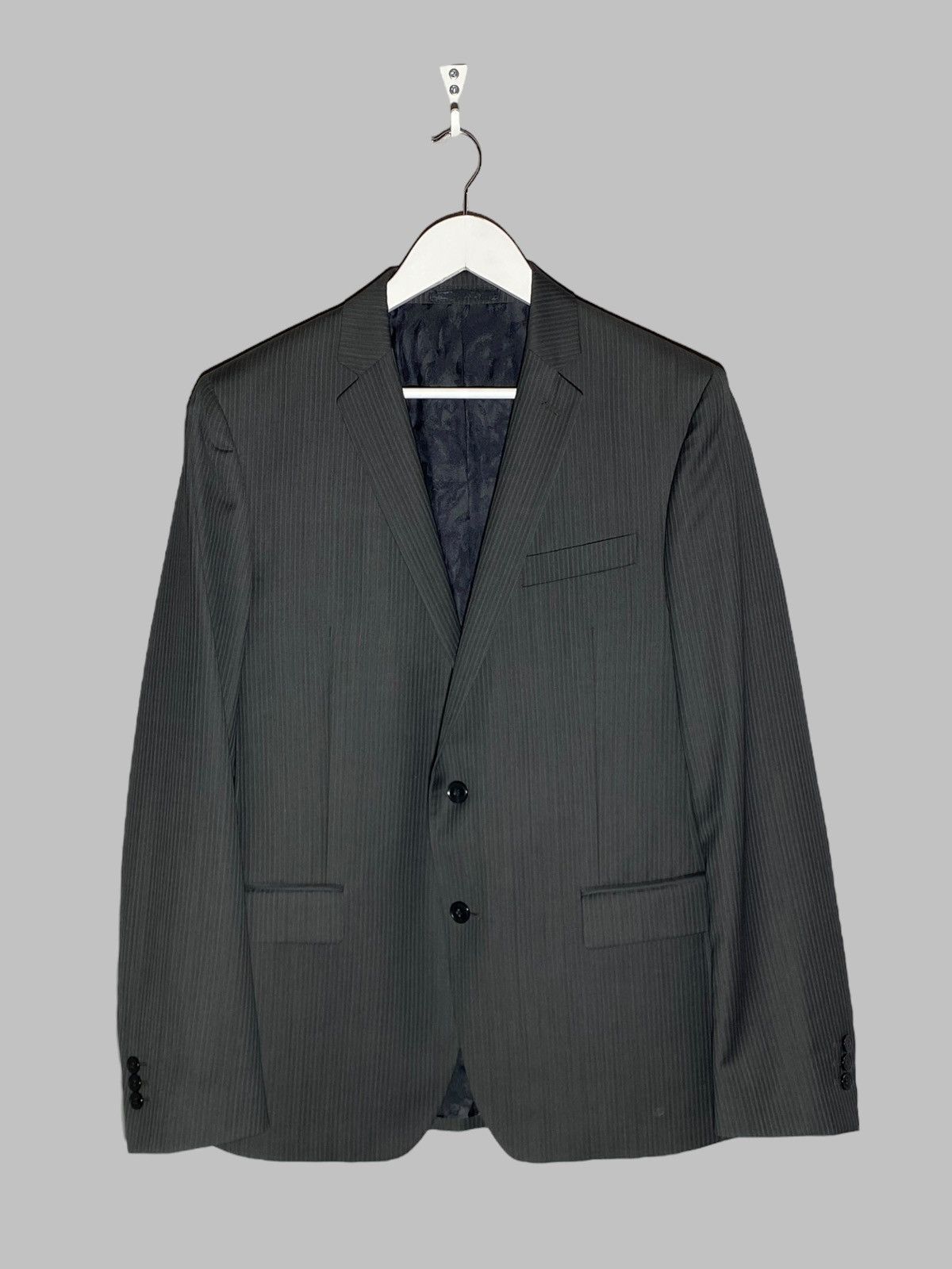 Versace Versace Collection Pinstripe Wool Blend Men’s Premium Suit Size 50R - 2 Thumbnail