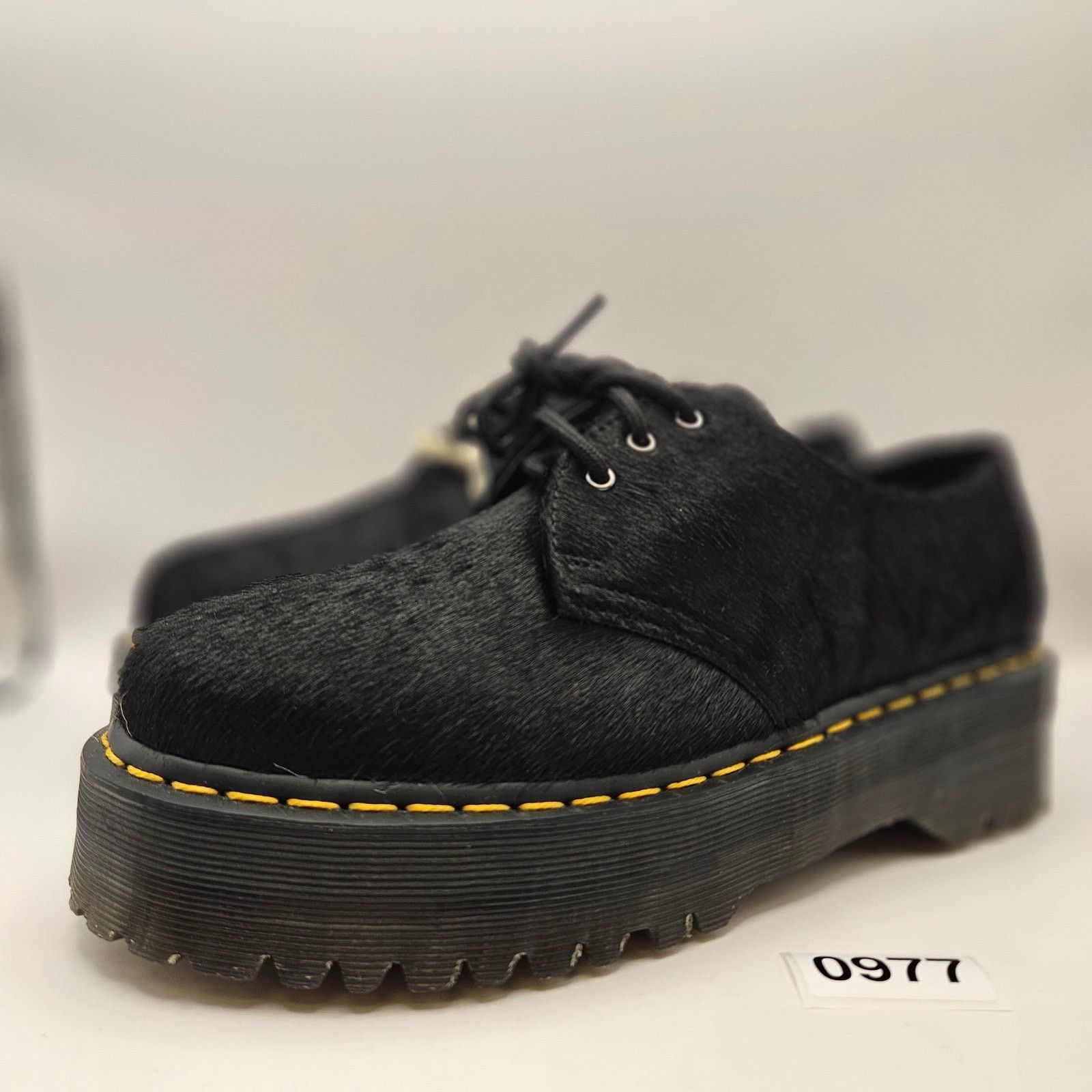 Dr. Martens DR MARTENS MEN'S 9 WOMEN'S 10 OXFORD 1641 QUAD BLACK Size US 9 / IT 39 - 1 Thumbnail