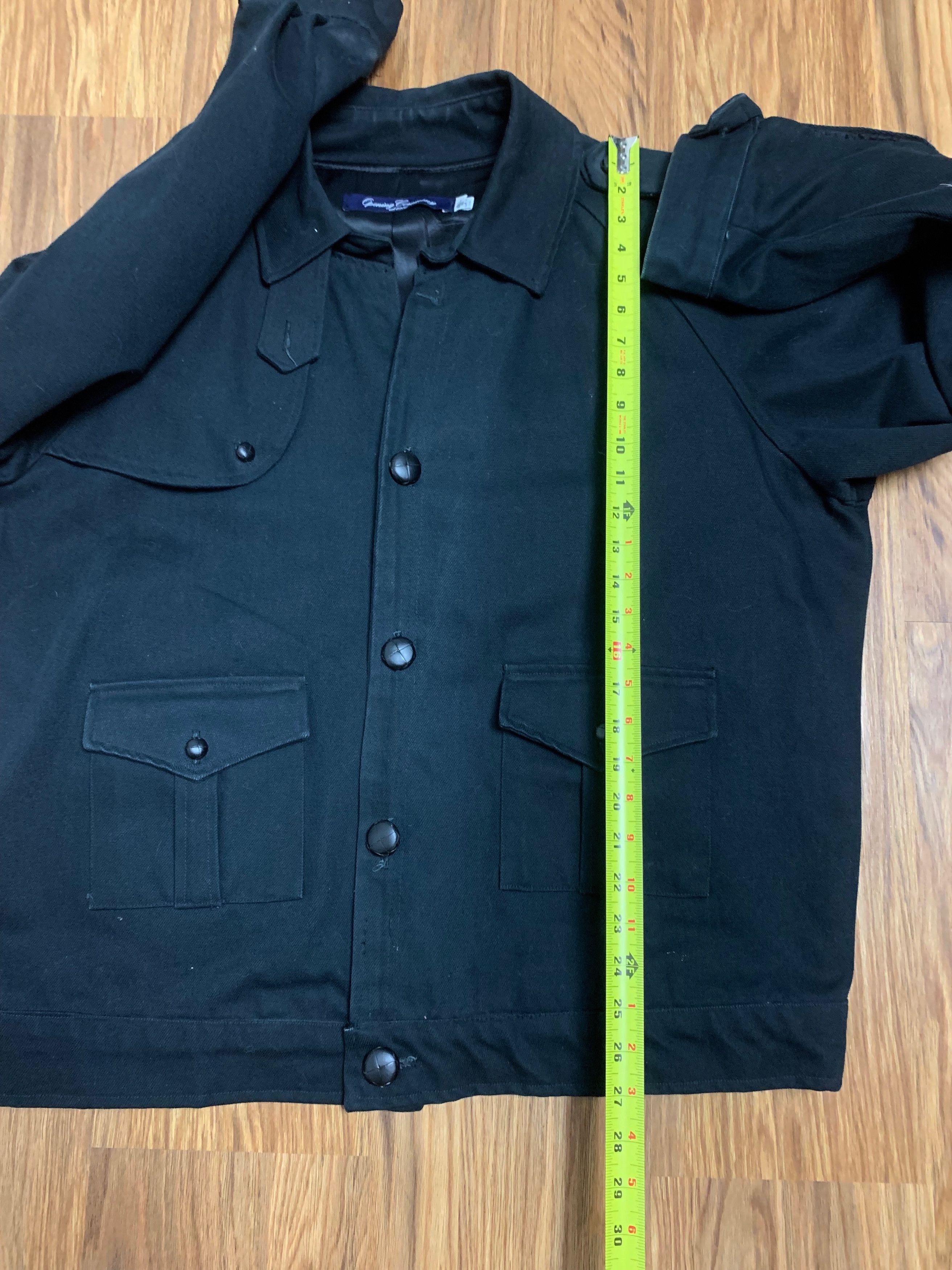 Opening Ceremony Opening Ceremony Black Denim Jacket Size US L / EU 52-54 / 3 - 8 Thumbnail