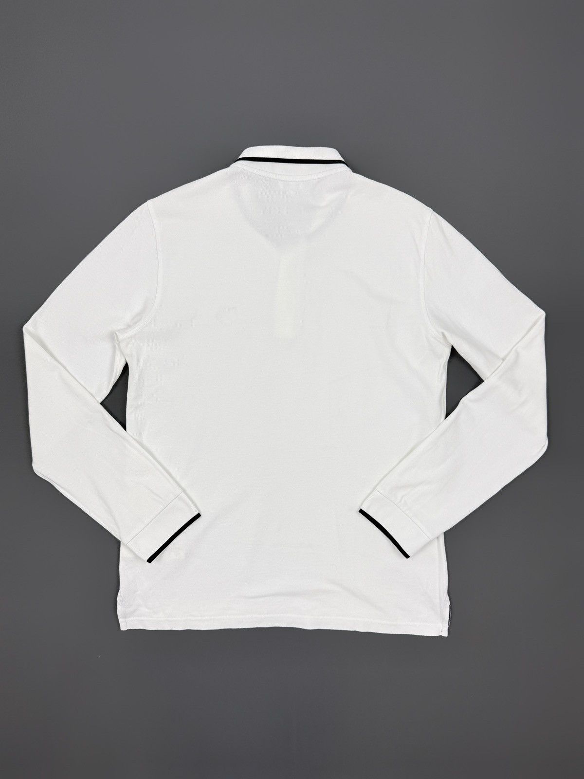 Kenzo Kenzo Tiger Logo Embroidery Long Sleeve Polo Shirt M Size US M / EU 48-50 / 2 - 5 Thumbnail