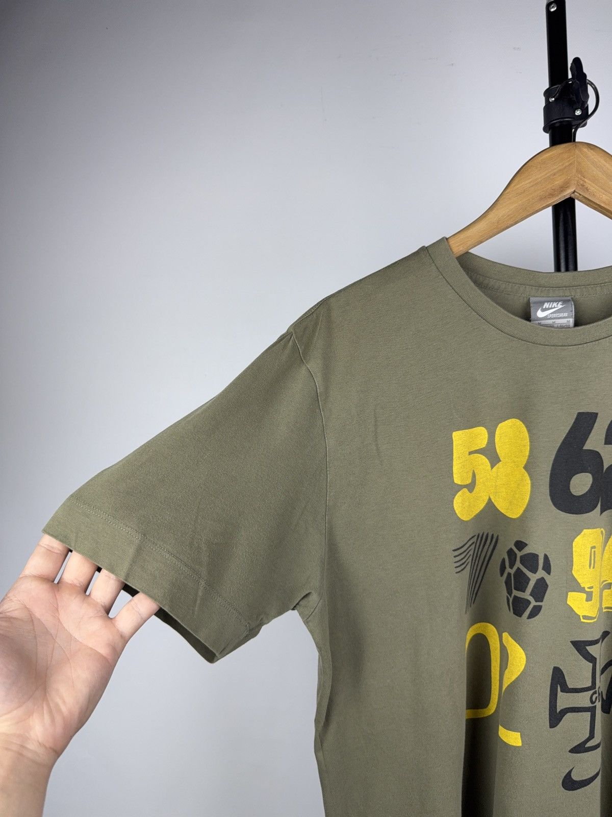 Nike Vintage 00s Retro Nike CBF Brasil Football T Shirt Size US M / EU 48-50 / 2 - 3 Thumbnail