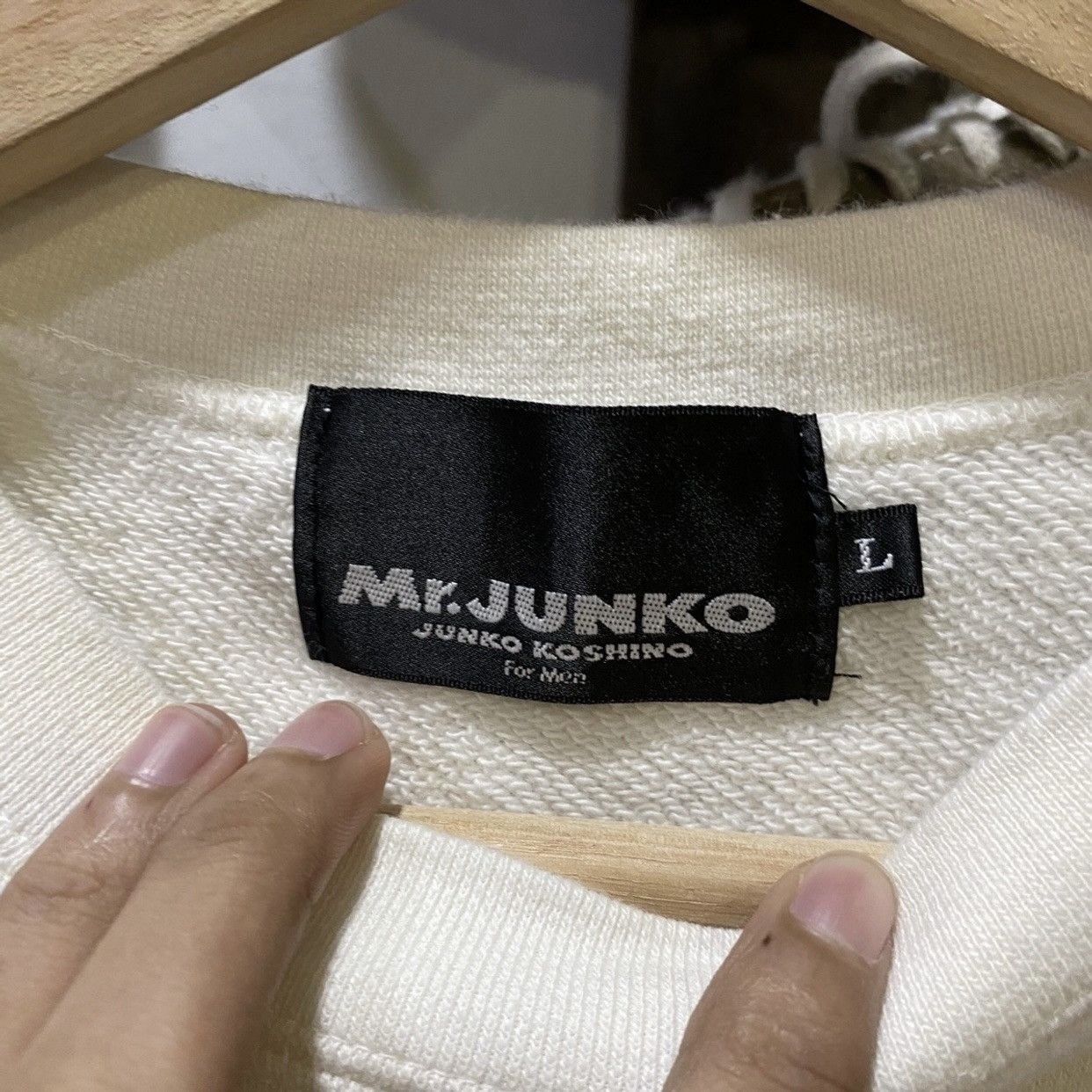 Mr. Junko Mr junko junko koshino japan Crewneck Sweatshirt Pullover Size US L / EU 52-54 / 3 - 5 Thumbnail