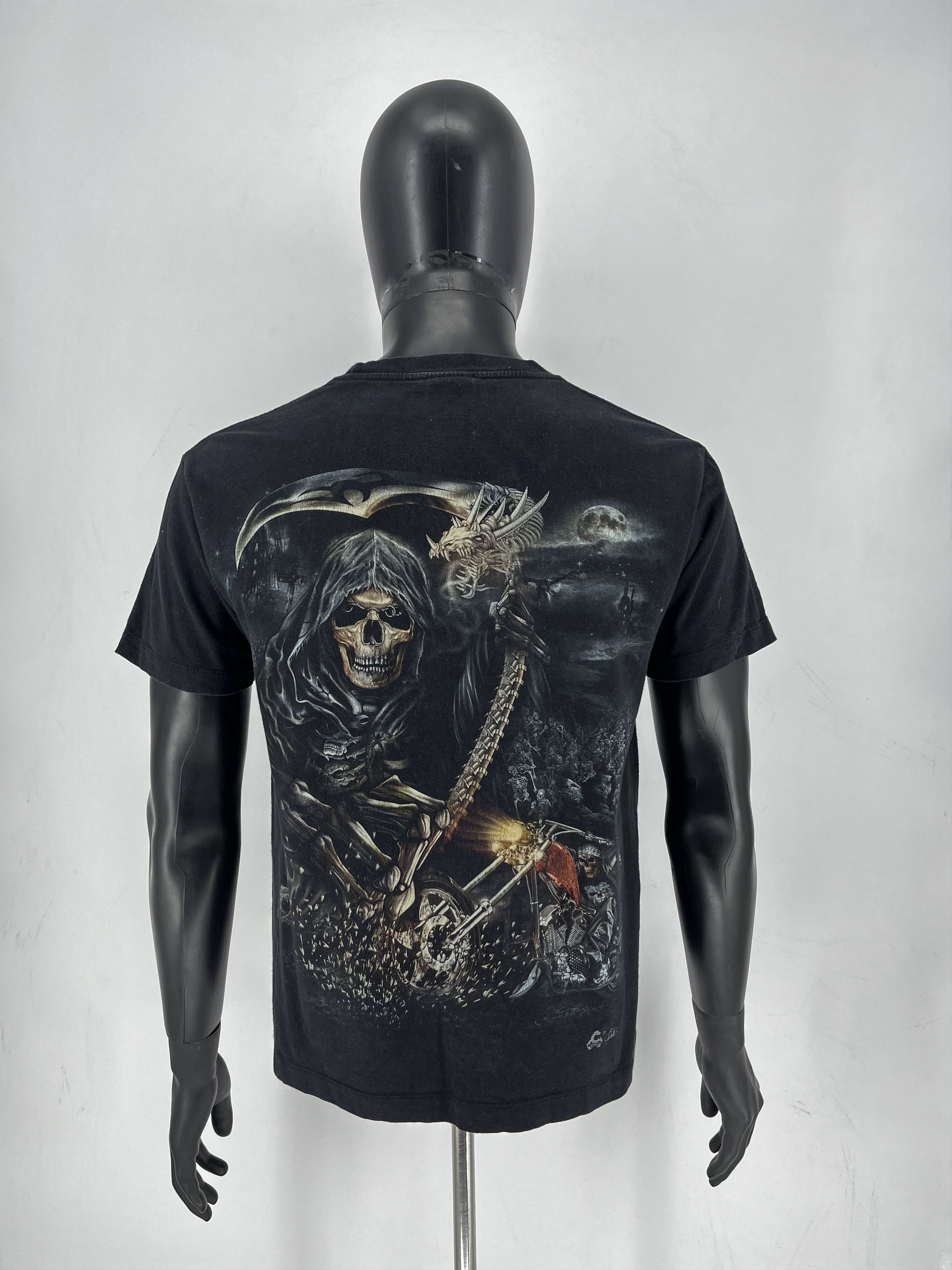 Band Tees Vintage Spiral Wild T Shirt Tee Skull Big Logo Baggy 90s Size US M / EU 48-50 / 2 - 12 Thumbnail