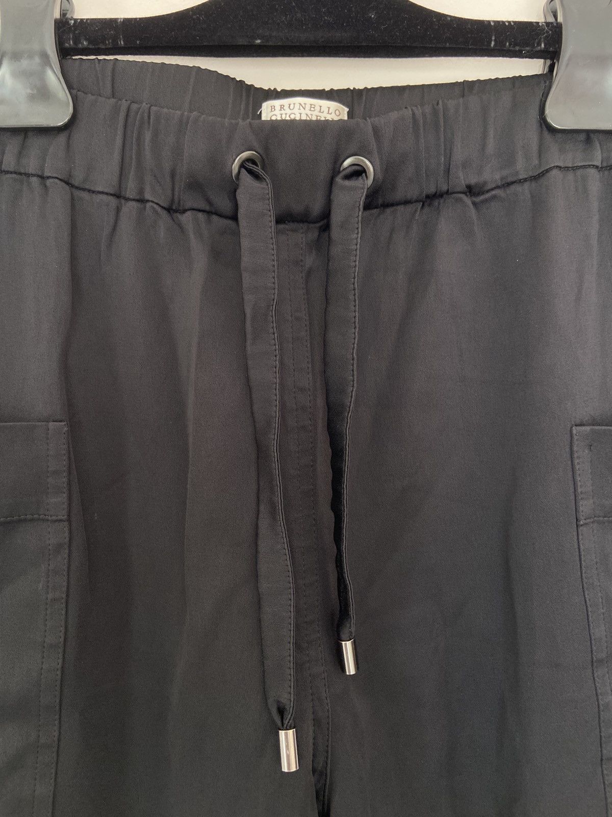 Brunello Cucinelli Brunello Cucinelli Acetate Silk Pants Size 28" / US 6 / IT 42 - 2 Thumbnail