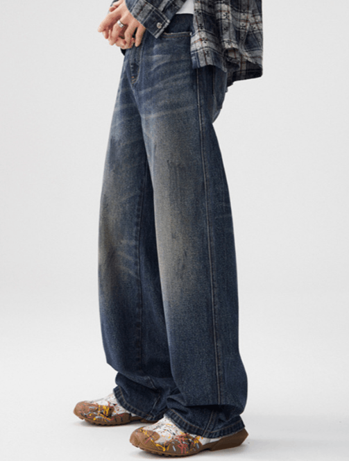 Japanese Brand × Jean American high street distressed versatile cool jeans Size US 34 / EU 50 - 2 Thumbnail