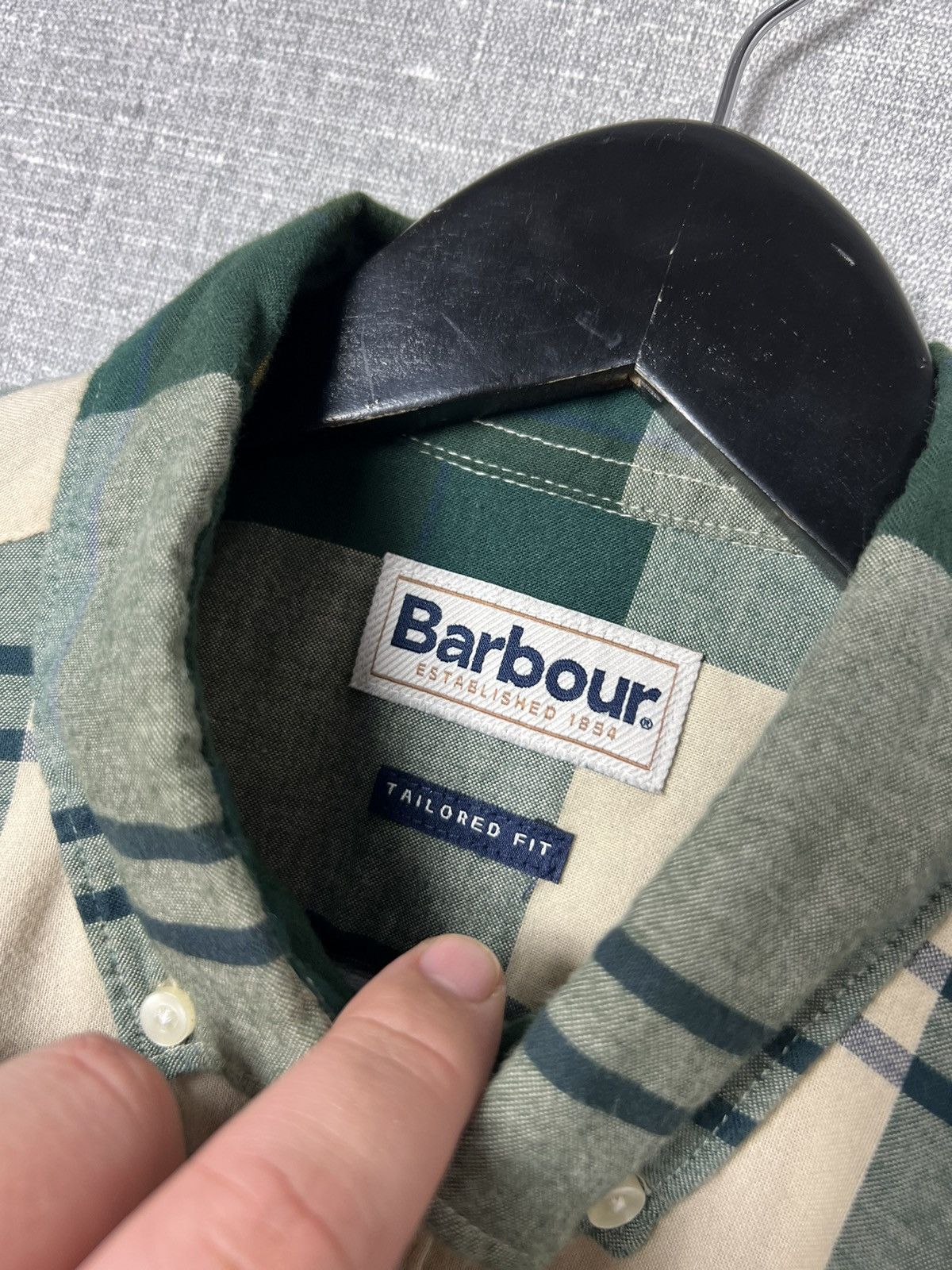 Barbour Barbour Checked Flannel Button Up Shirt Size US M / EU 48-50 / 2 - 6 Thumbnail