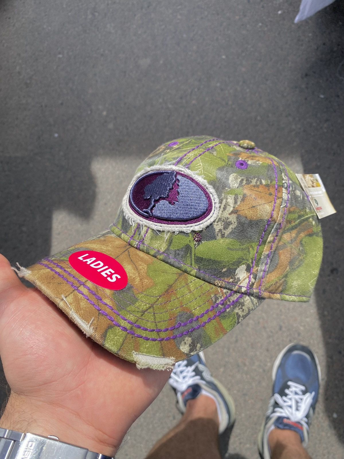 NASCAR × Realtree NASCAR Realtree Distressed Racing Hat Cap Size ONE SIZE - 5 Thumbnail
