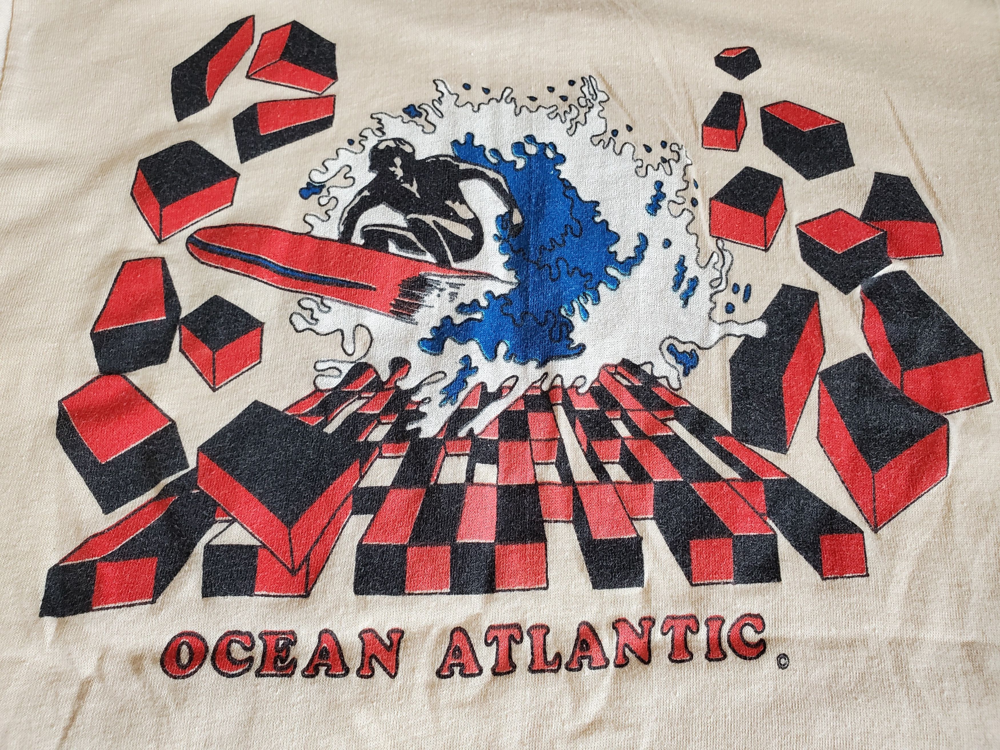 Vintage Ocean Atlantic vintage surfing gaming blocks 80s Size US S / EU 44-46 / 1 - 2 Thumbnail