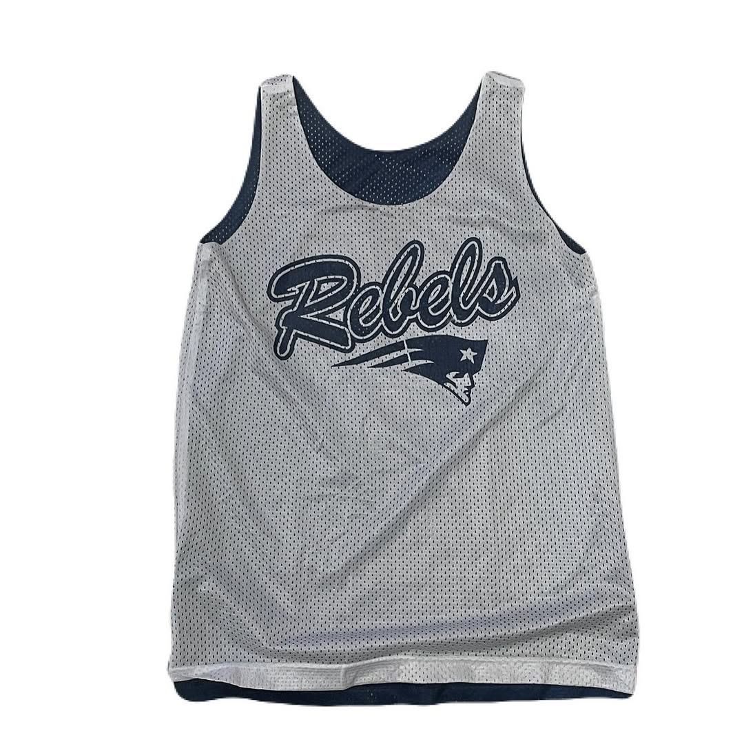 Jerzees × NFL × Vintage VINTAGE NFL REVERSIBLE JERSEY NEW ENGLAND PATRIOTS PATS Size US M / EU 48-50 / 2 - 5 Thumbnail
