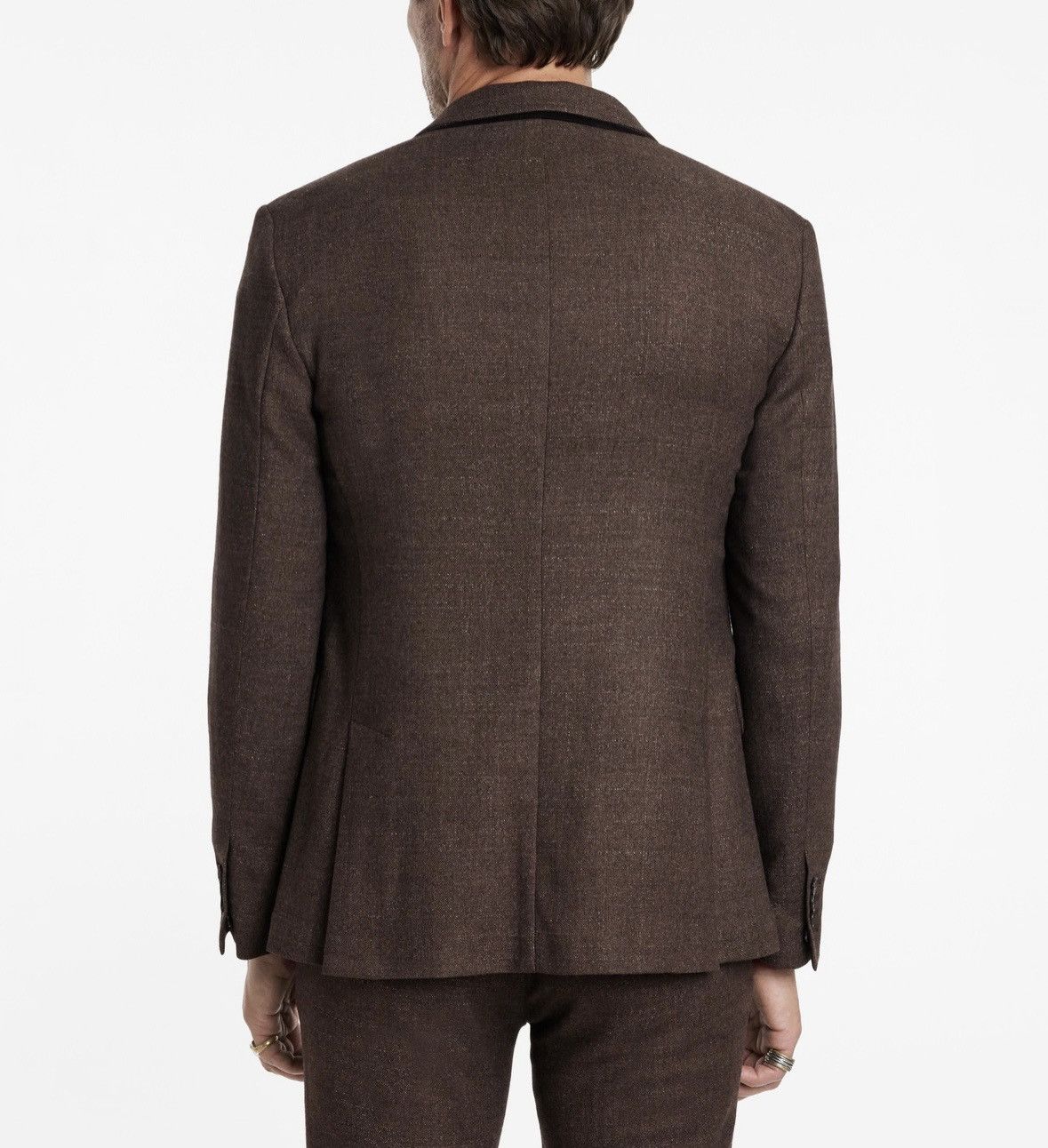 John Varvatos $1298 NWT John Varvatos Rind Jacket Men's Brown 54 EU 44 US Size 44R - 5 Thumbnail